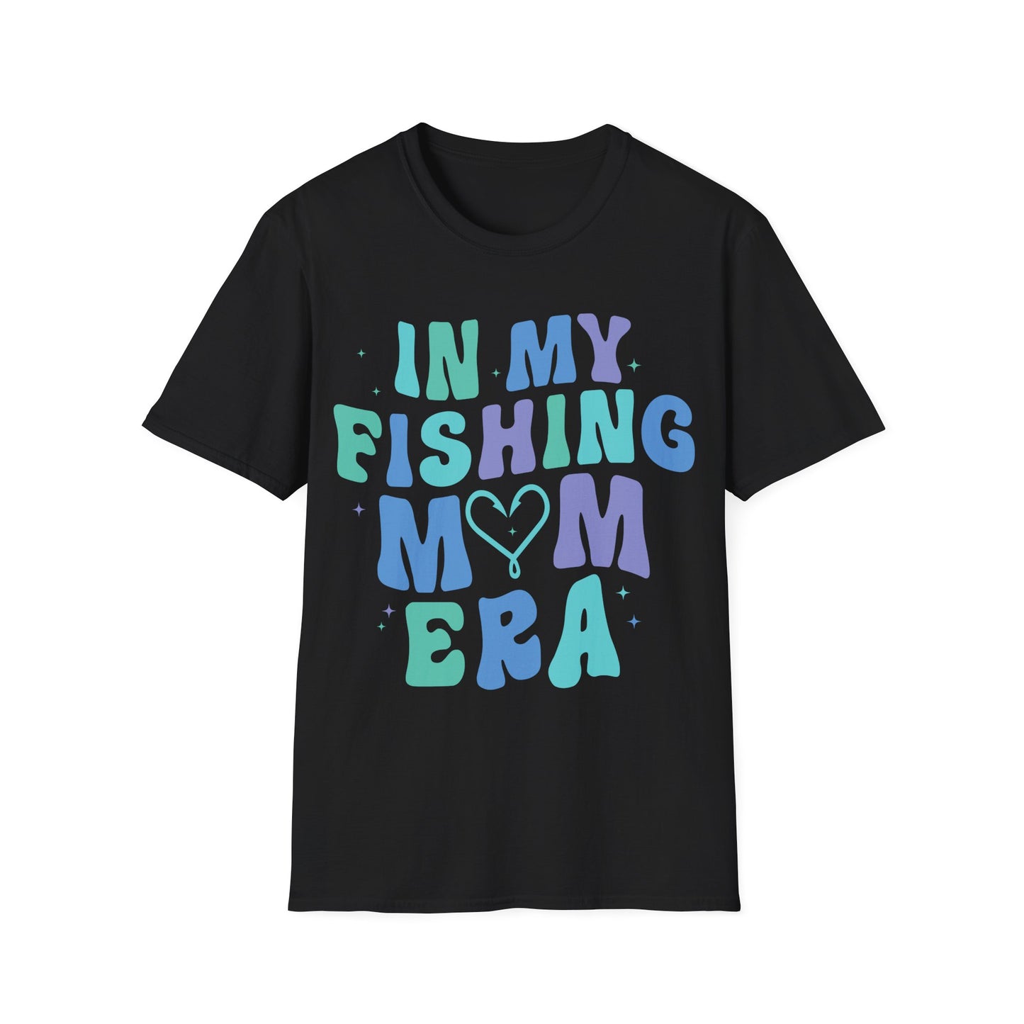 In My Fishing Mom Era Unisex Softstyle T-Shirt - Perfect for Fishing Enthusiasts