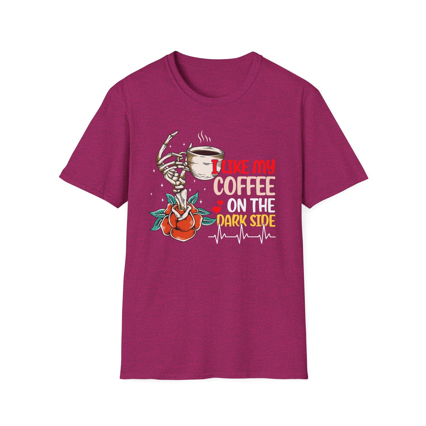 I Like My Coffee on the Dark Side T-Shirt