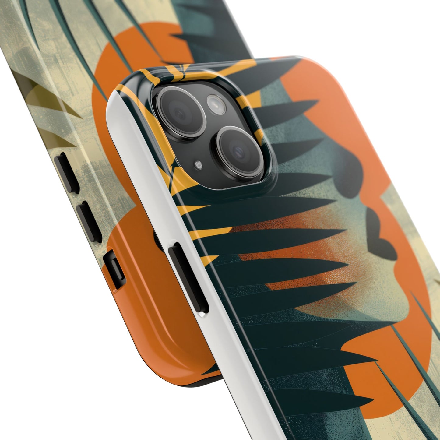 Stylish Tough Phone Cases with Abstract Design, Unique Phone Accessories, Gift for Art Lovers, Customizable Phone Covers, Modern Aesthetic
