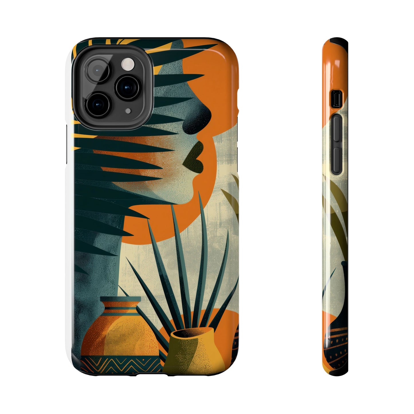 Stylish Tough Phone Cases with Abstract Design, Unique Phone Accessories, Gift for Art Lovers, Customizable Phone Covers, Modern Aesthetic