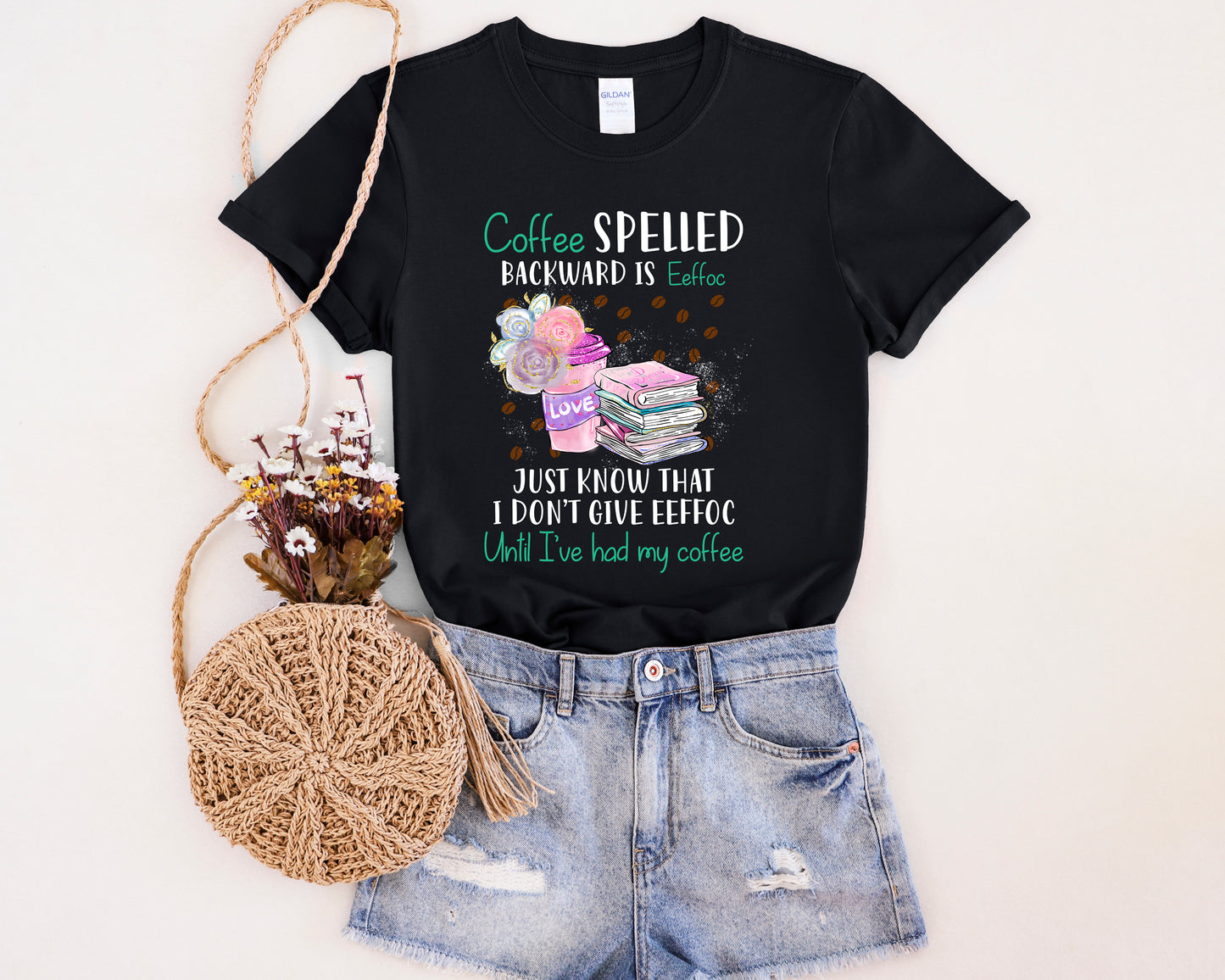 Coffee Spelled Backwards Is Eeffoc T-Shirt