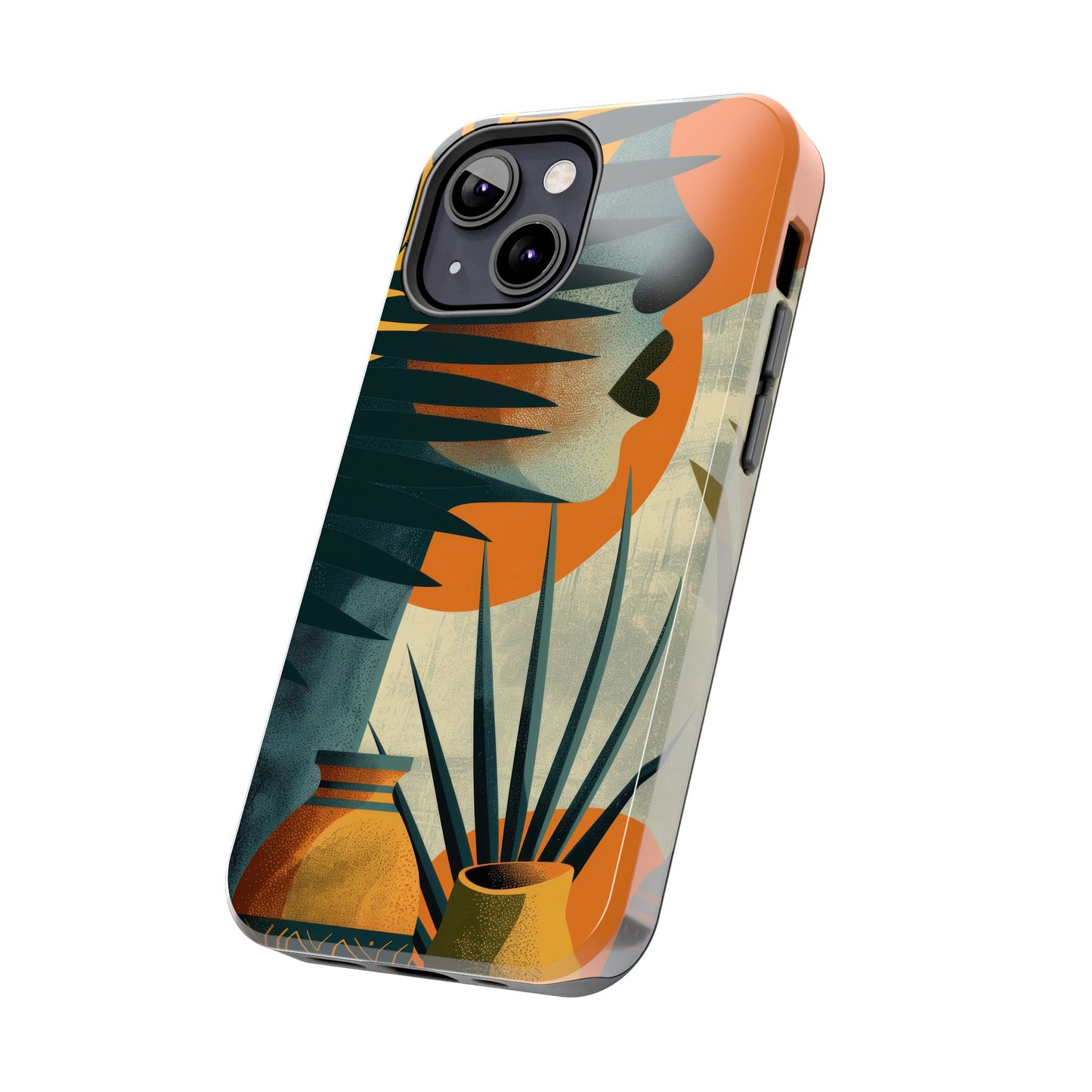 Stylish Tough Phone Cases with Abstract Design, Unique Phone Accessories, Gift for Art Lovers, Customizable Phone Covers, Modern Aesthetic