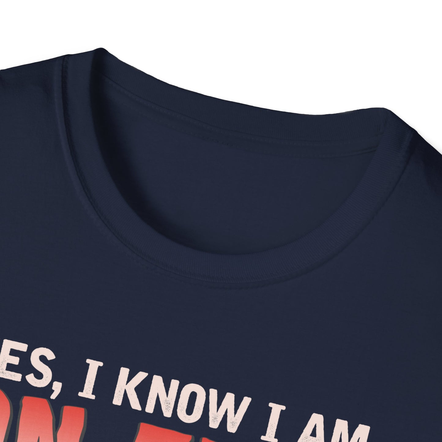 Funny Welding T-Shirt: "Yes, I Know I Am On Fire"