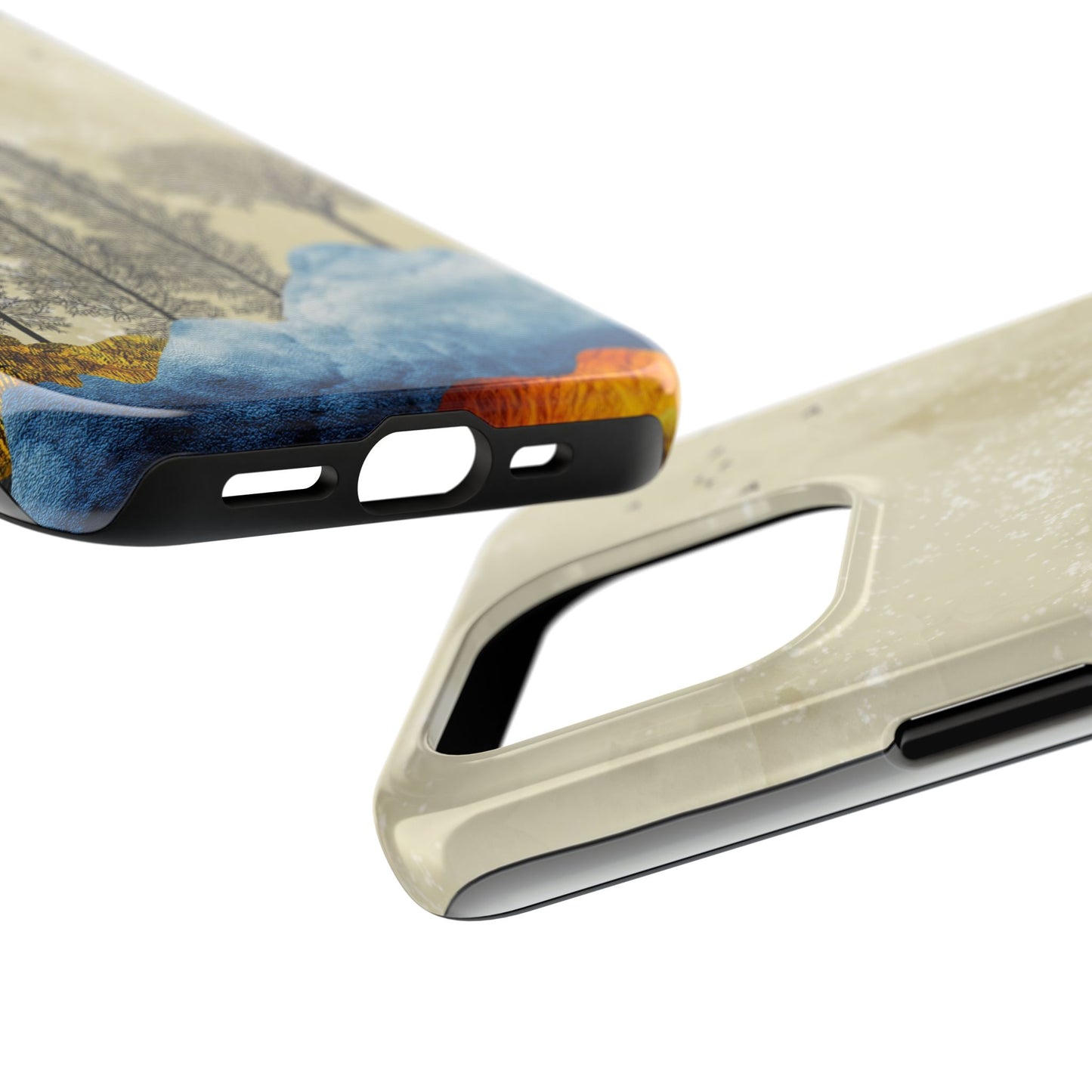 Nature-Inspired Tough Phone Case - Perfect for Adventure Lovers