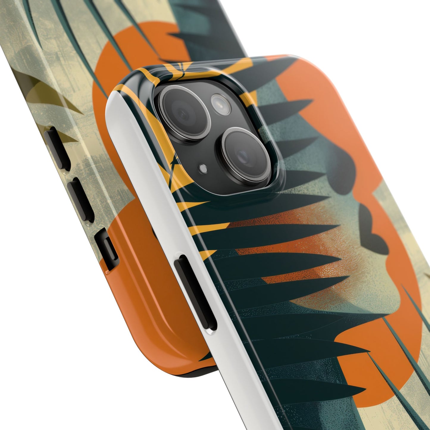 Stylish Tough Phone Cases with Abstract Design, Unique Phone Accessories, Gift for Art Lovers, Customizable Phone Covers, Modern Aesthetic