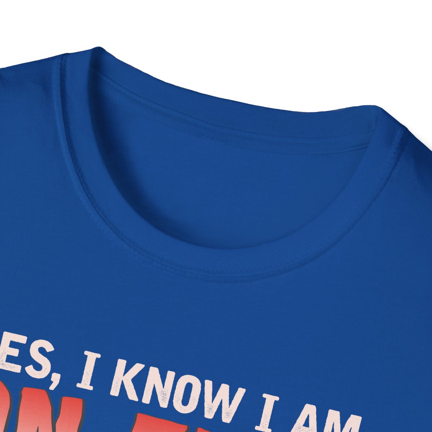 Funny Welding T-Shirt: "Yes, I Know I Am On Fire"