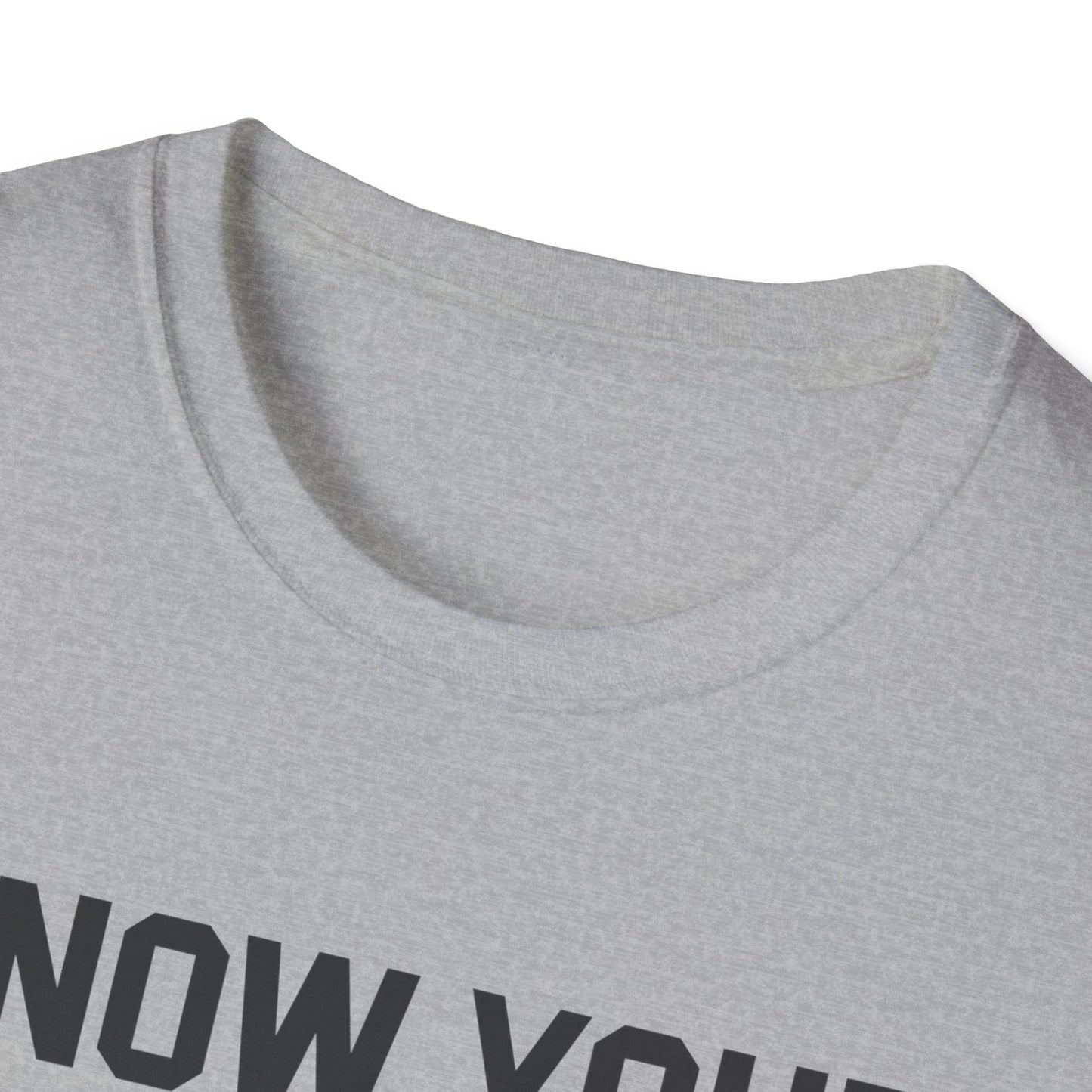 Unisex Softstyle T-Shirt - Know Your Limits | Motivational Tee, Gift for Nature Lovers, Inspirational Attire, Outdoor Adventure Shirt