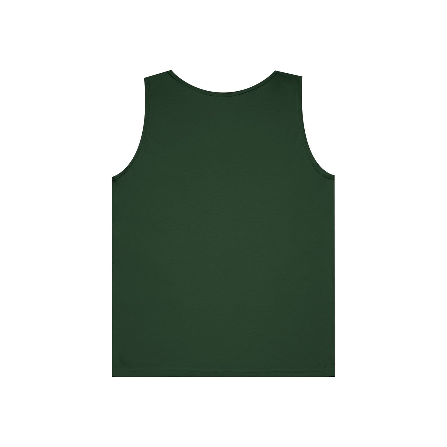 Unisex Heavy Cotton Tank Top - 'But First Coffee' Graphic Tee