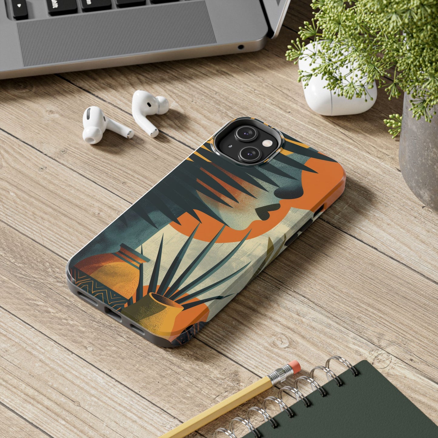 Stylish Tough Phone Cases with Abstract Design, Unique Phone Accessories, Gift for Art Lovers, Customizable Phone Covers, Modern Aesthetic