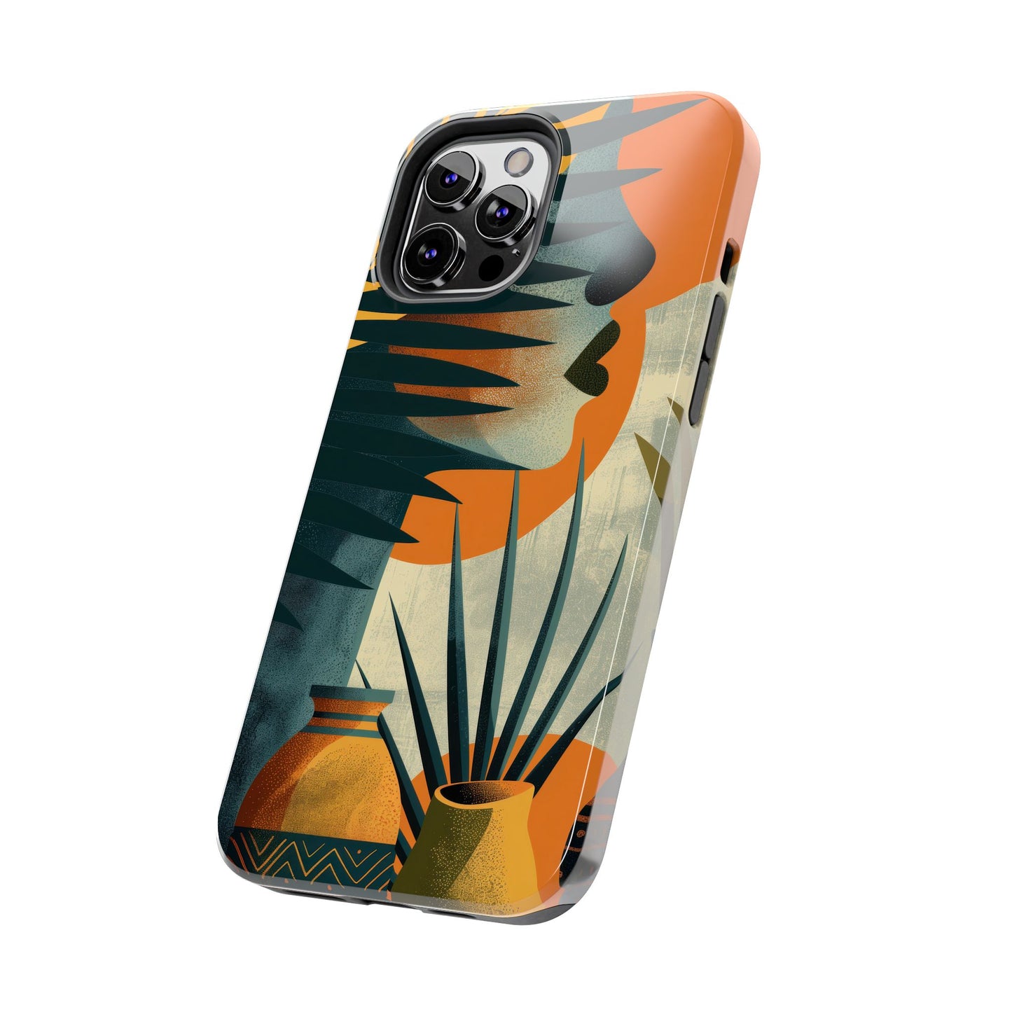 Stylish Tough Phone Cases with Abstract Design, Unique Phone Accessories, Gift for Art Lovers, Customizable Phone Covers, Modern Aesthetic