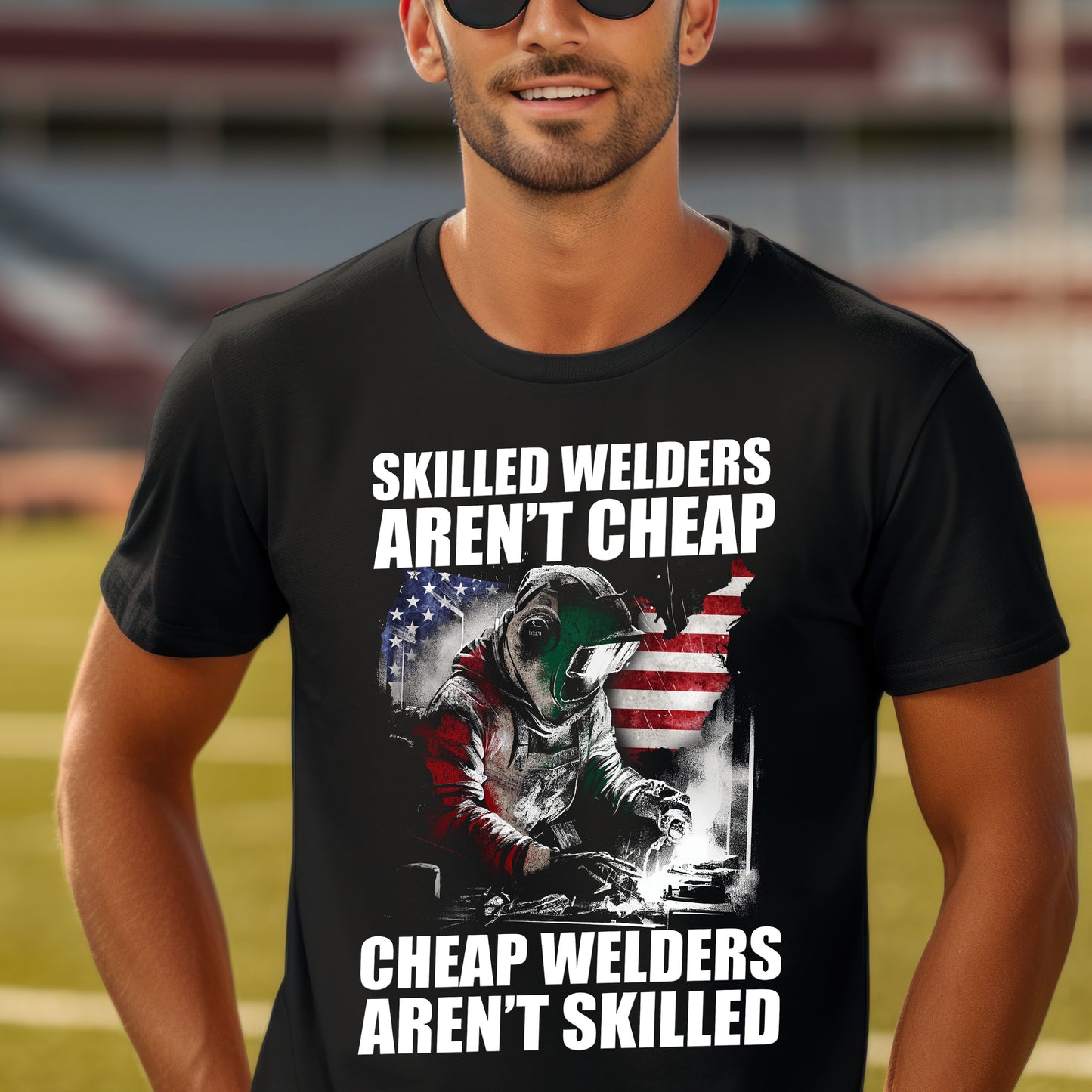 Skilled Welders Humor Unisex T-Shirt - Perfect for Welding Professionals and Craft Lovers