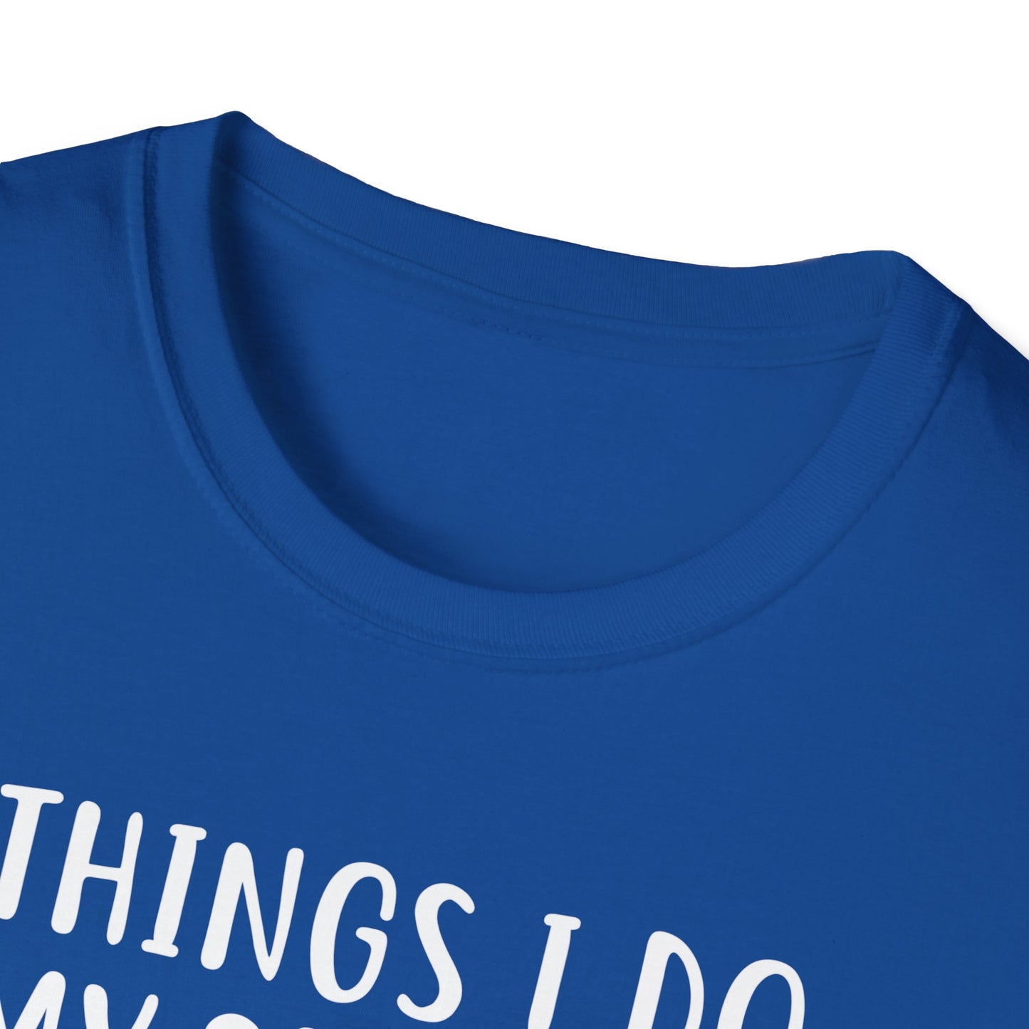 Fishing Enthusiast T-Shirt - "Things I Do in My Spare Time"
