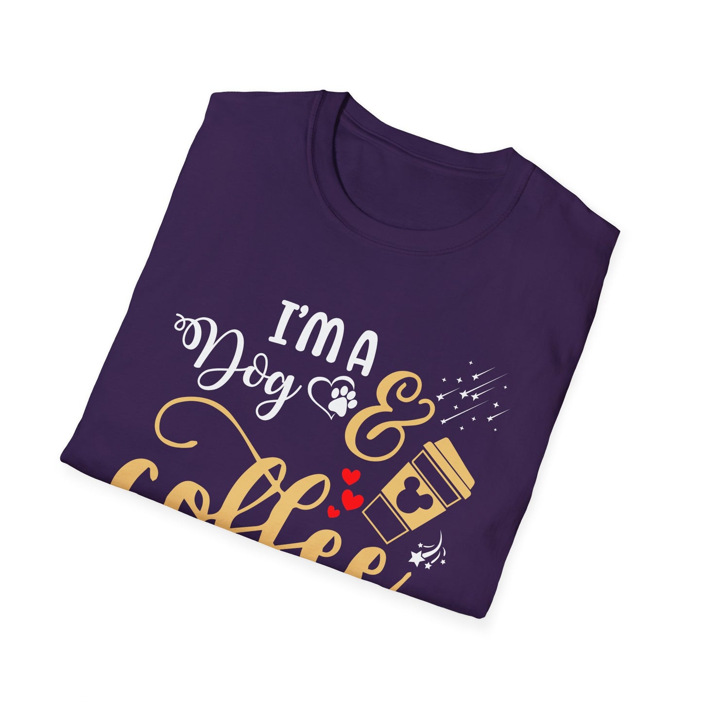 I'm a Dog and Coffee Kind of Girl T-Shirt