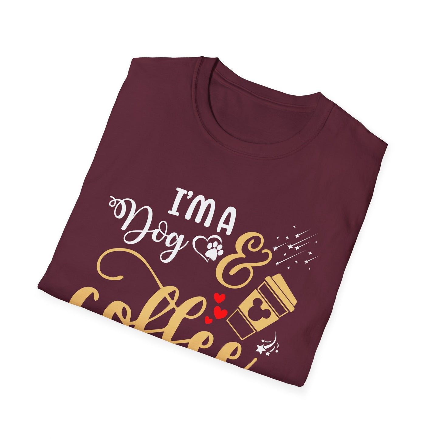 I'm a Dog and Coffee Kind of Girl T-Shirt
