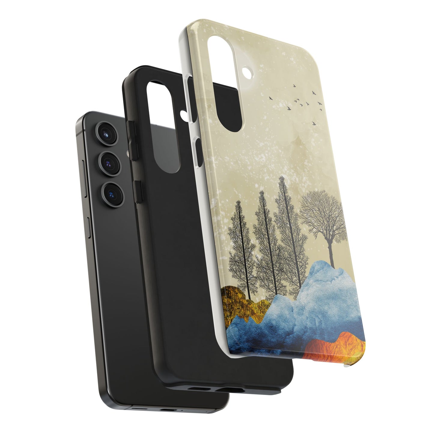 Nature-Inspired Tough Phone Case - Perfect for Adventure Lovers