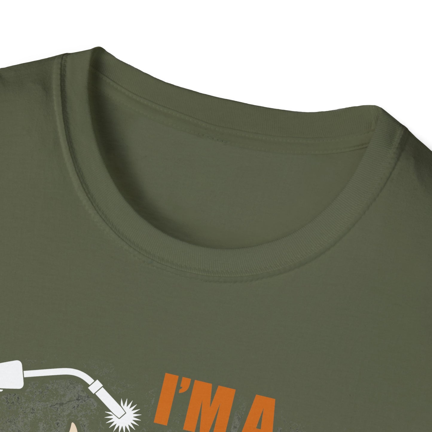 Funny Welder T-Shirt - 'I'm a Welder, of Course I'm Crazy' - Unisex Softstyle Tee for Welding Enthusiasts