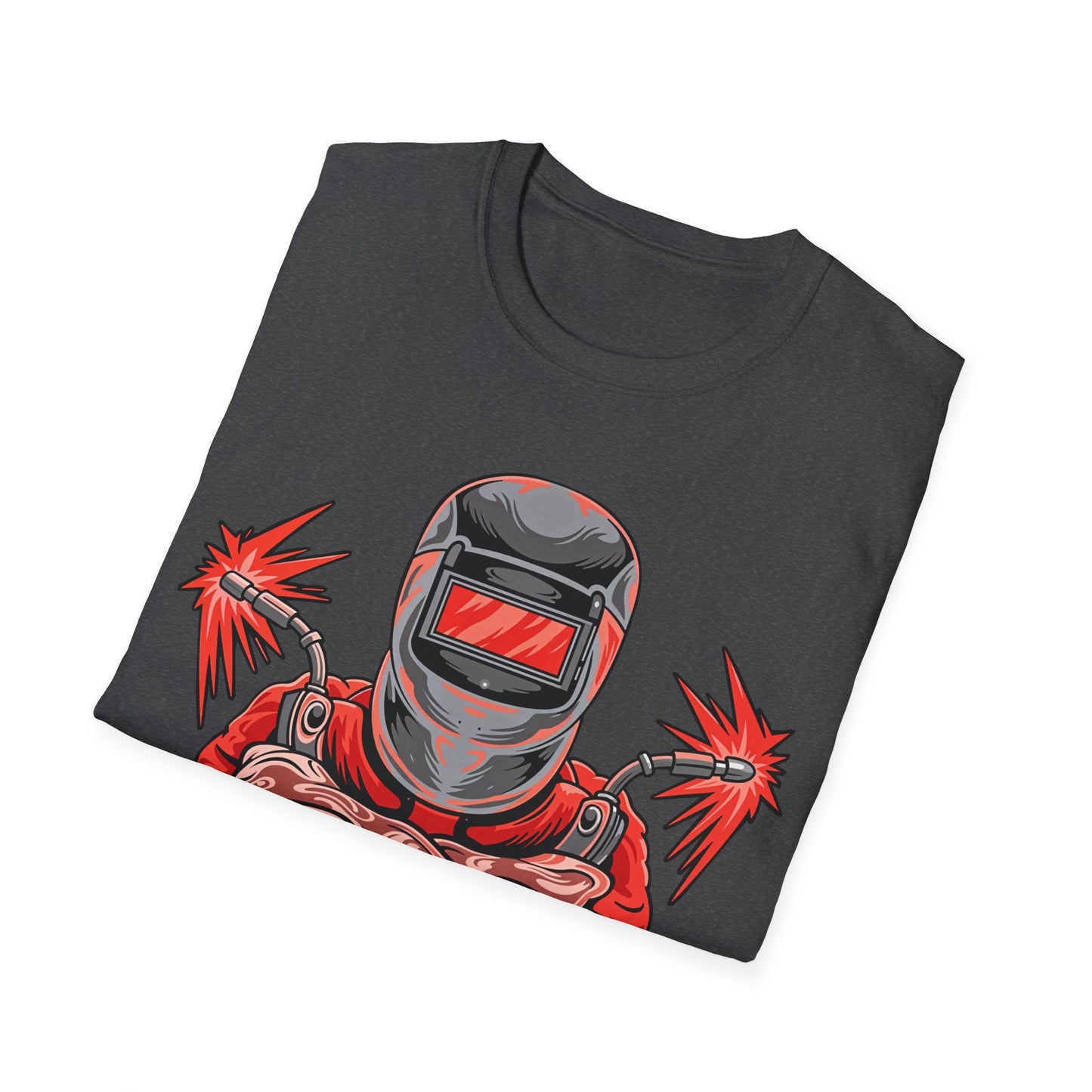 Welders Unite Graphic T-Shirt | Unisex Softstyle Tee for Welding Enthusiasts