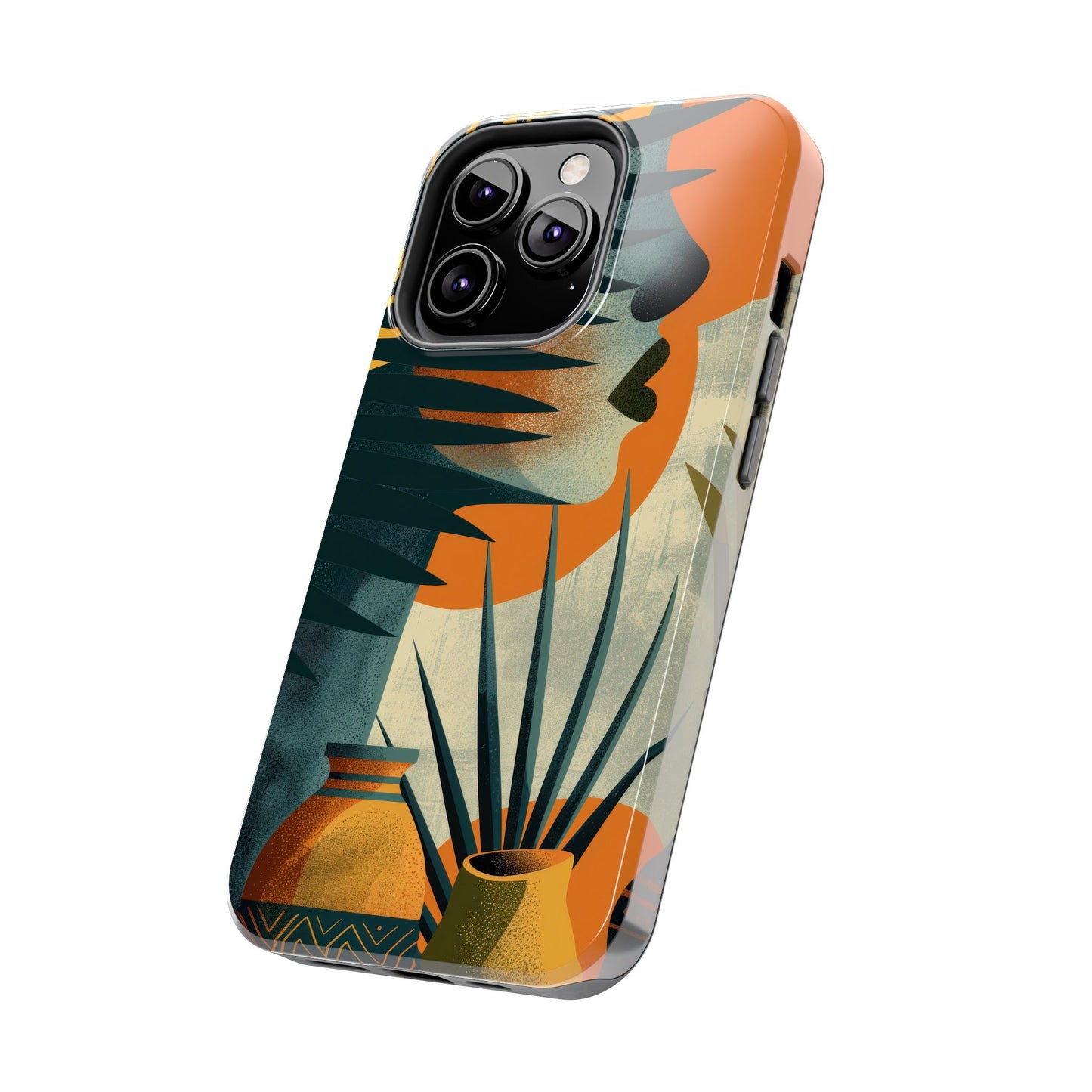 Stylish Tough Phone Cases with Abstract Design, Unique Phone Accessories, Gift for Art Lovers, Customizable Phone Covers, Modern Aesthetic