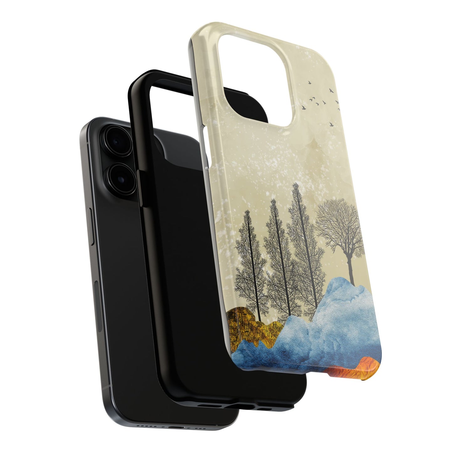 Nature-Inspired Tough Phone Case - Perfect for Adventure Lovers
