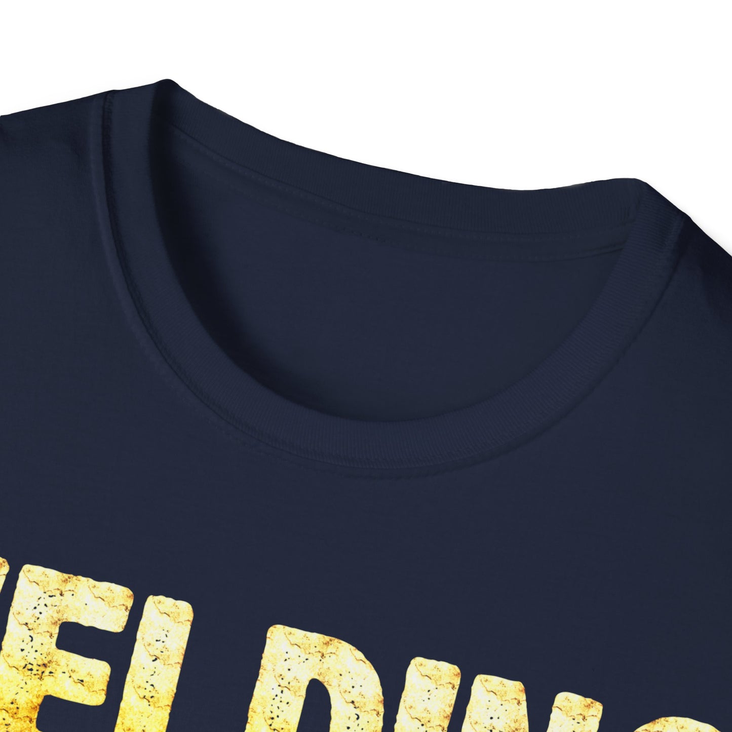 Welding T-Shirt - "It's Like Sewing with Fire" - Unisex Softstyle Tee for Welders and DIY Enthusiasts