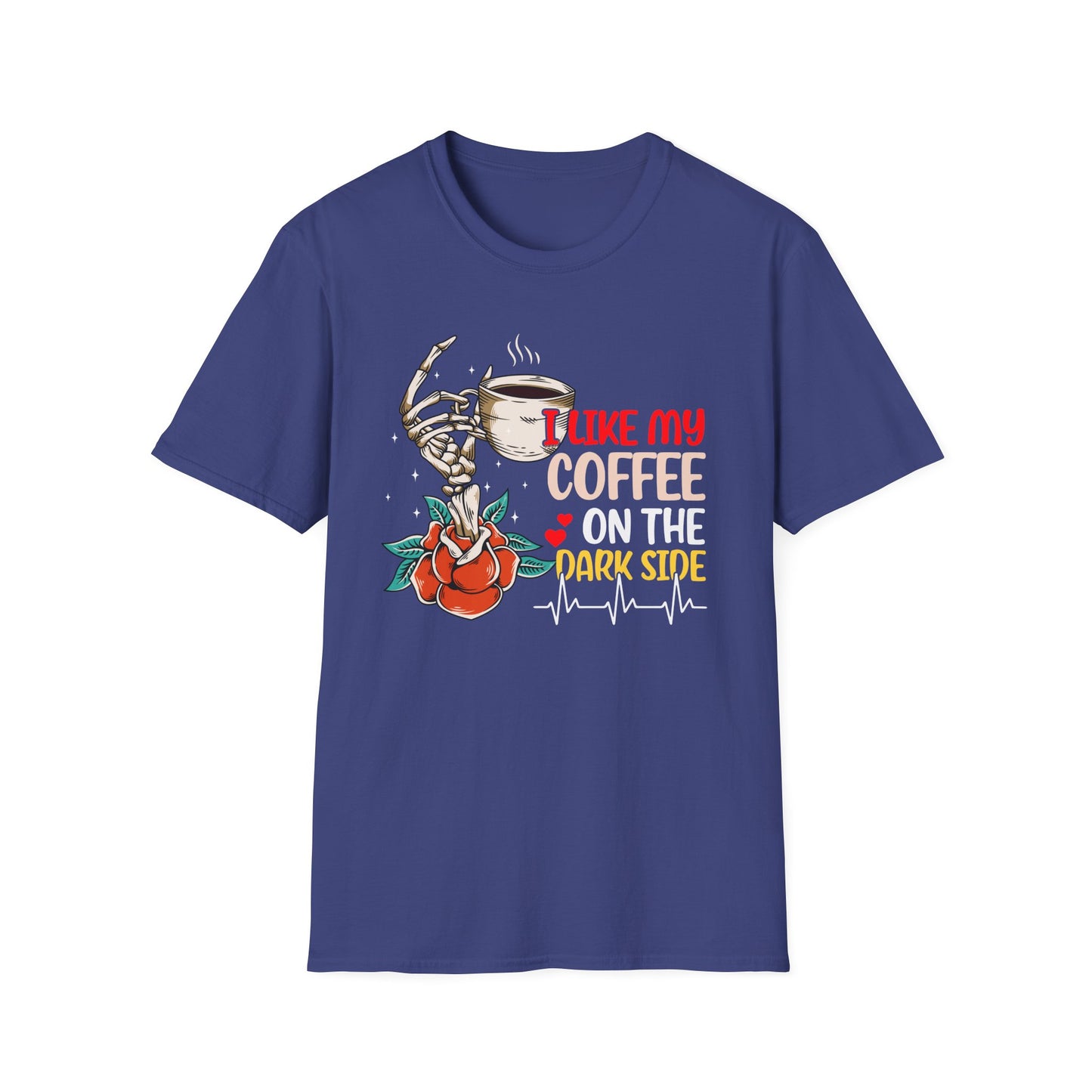 I Like My Coffee on the Dark Side T-Shirt