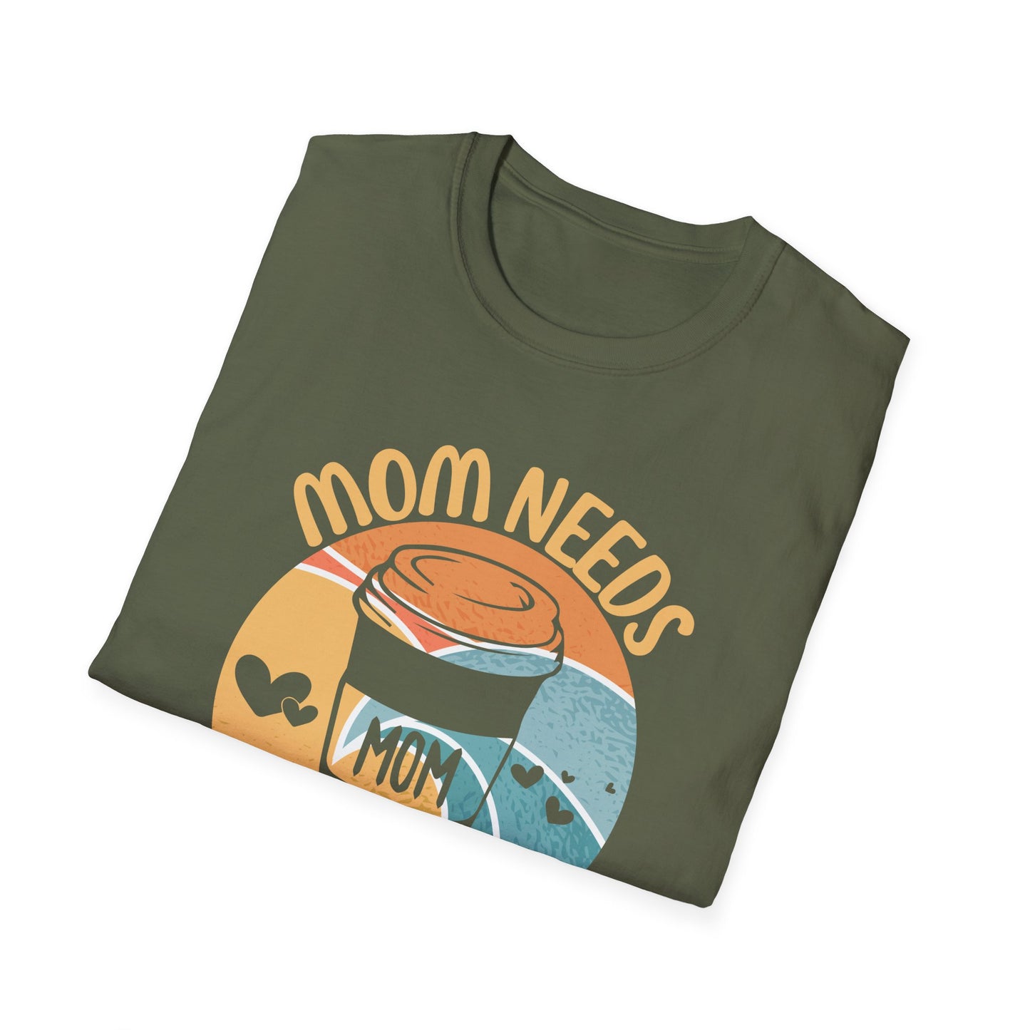 Mom Needs Coffee T-Shirt-Ships from Canada