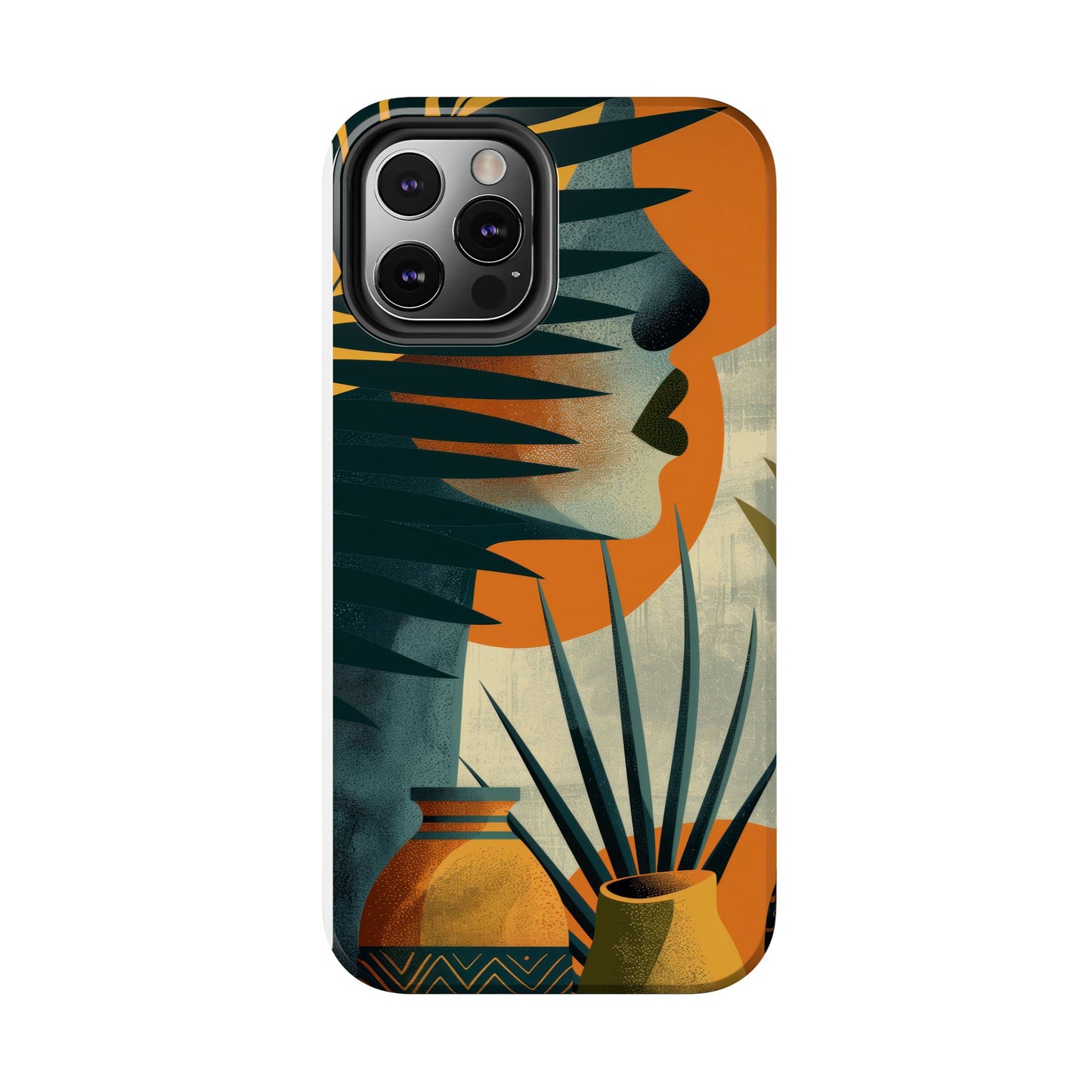 Stylish Tough Phone Cases with Abstract Design, Unique Phone Accessories, Gift for Art Lovers, Customizable Phone Covers, Modern Aesthetic