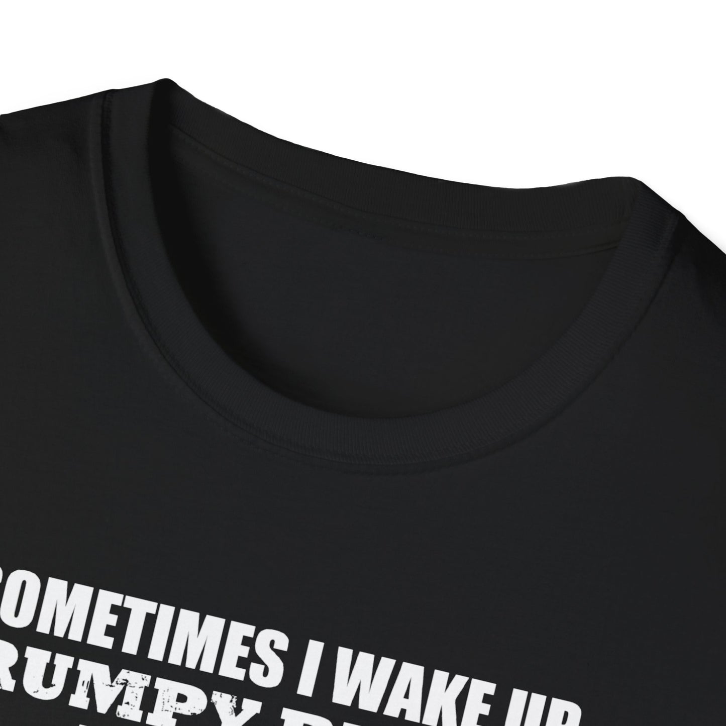 Grumpy Fisherman Unisex Softstyle T-Shirt - Funny Fishing Humor Tee