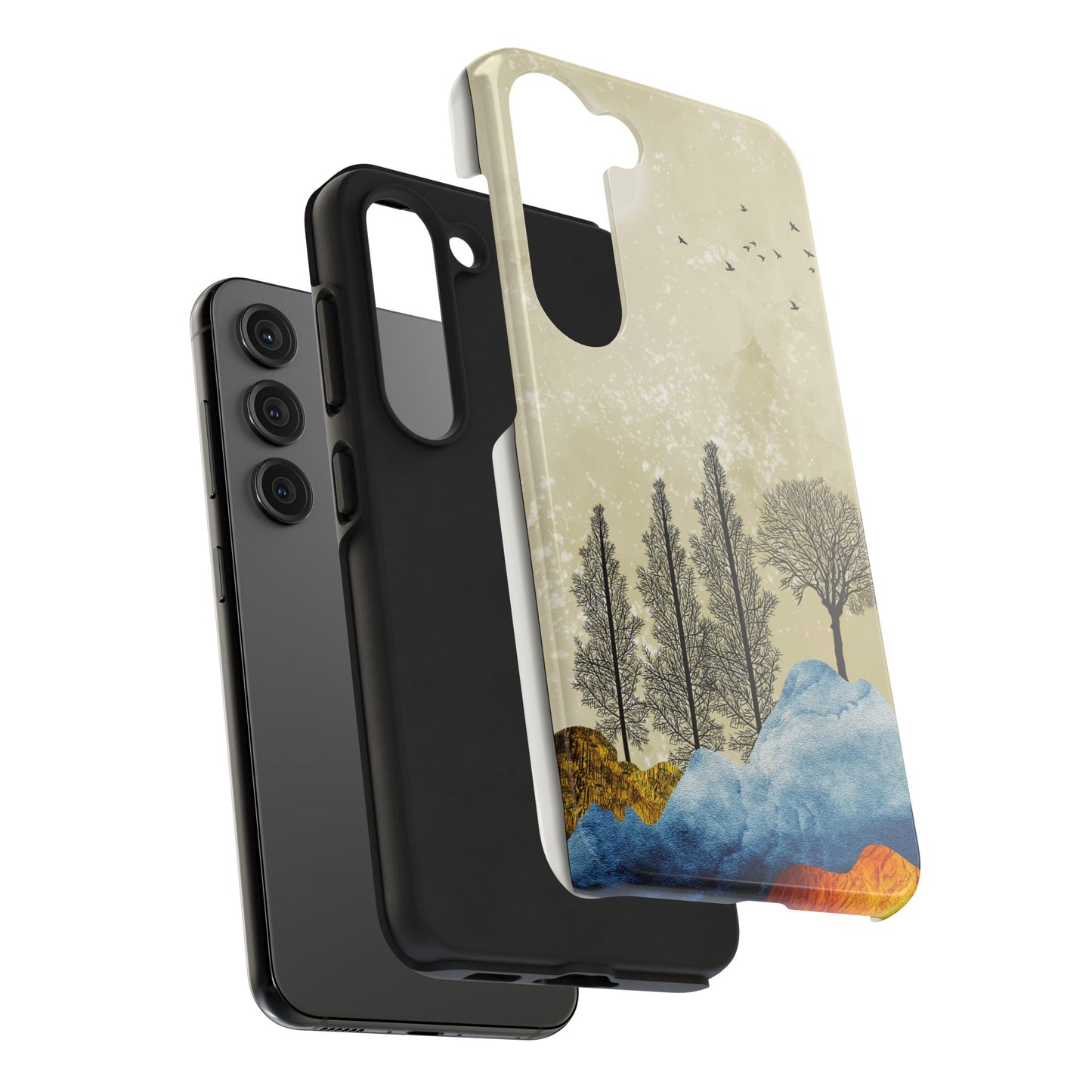 Nature-Inspired Tough Phone Case - Perfect for Adventure Lovers