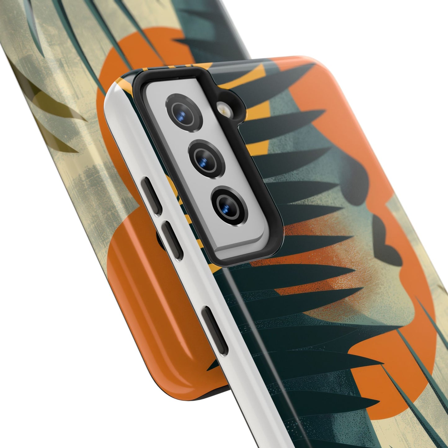 Stylish Tough Phone Cases with Abstract Design, Unique Phone Accessories, Gift for Art Lovers, Customizable Phone Covers, Modern Aesthetic