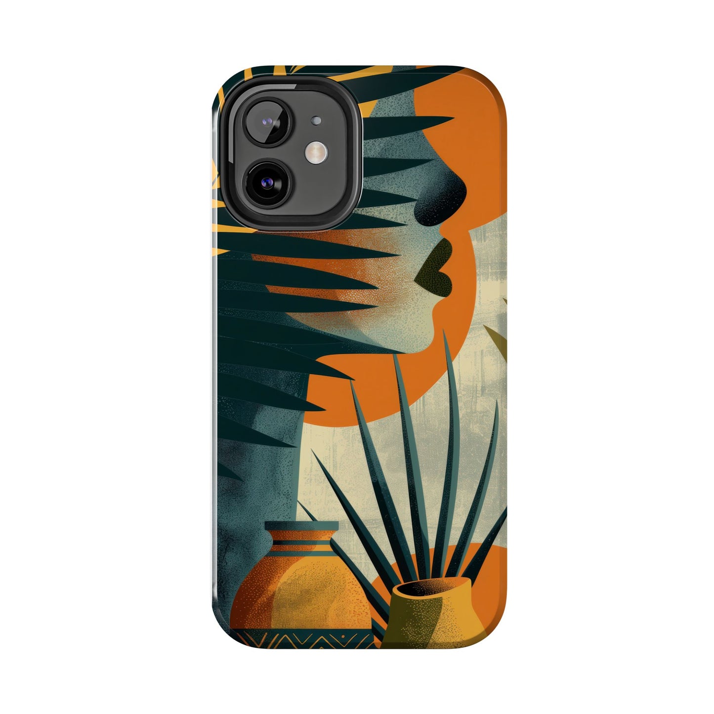 Stylish Tough Phone Cases with Abstract Design, Unique Phone Accessories, Gift for Art Lovers, Customizable Phone Covers, Modern Aesthetic