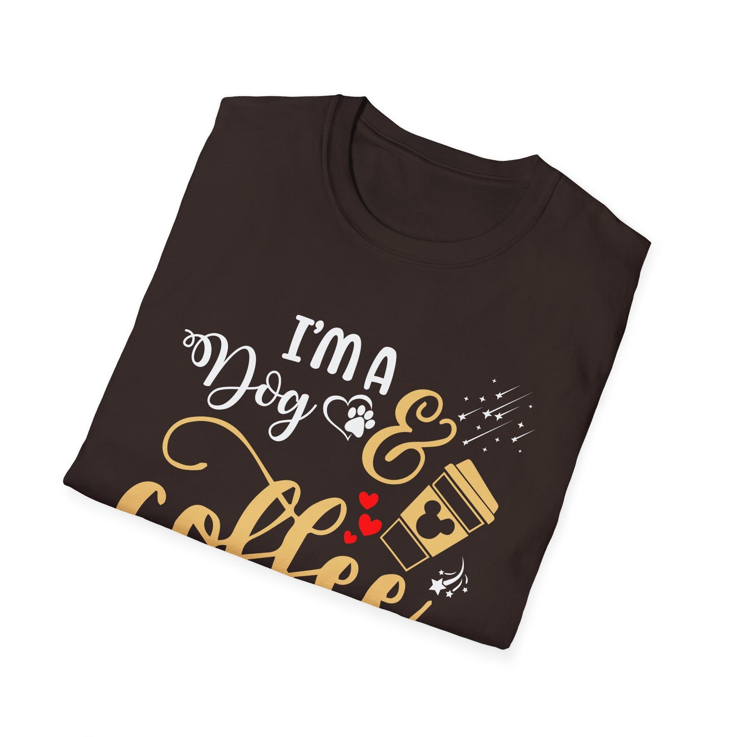 I'm a Dog and Coffee Kind of Girl T-Shirt