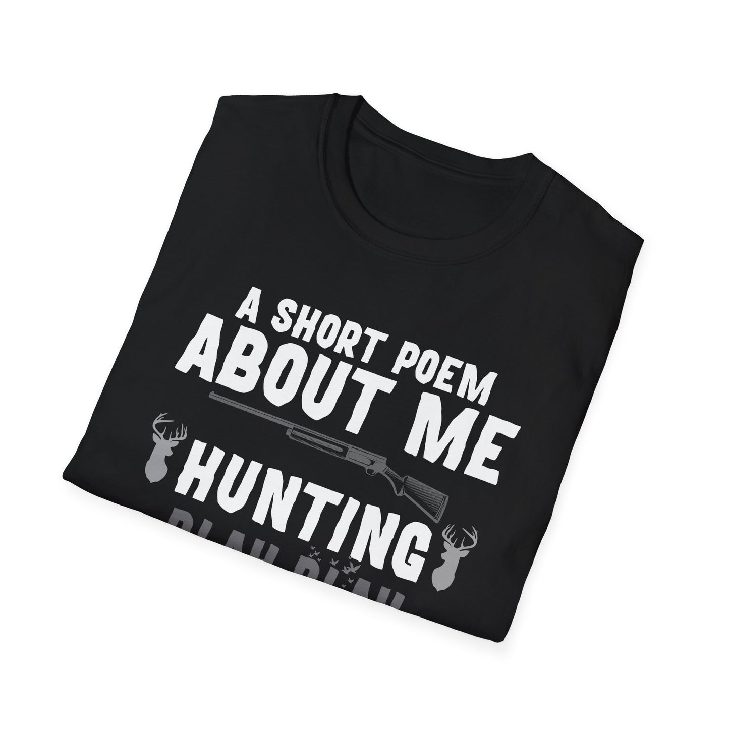 Funny Hunting T-Shirt - "Blah Blah" Design for Outdoor Enthusiasts
