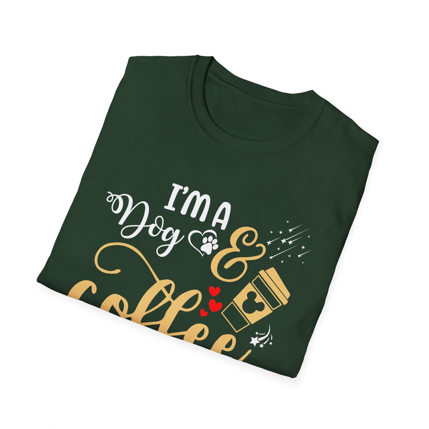 I'm a Dog and Coffee Kind of Girl T-Shirt