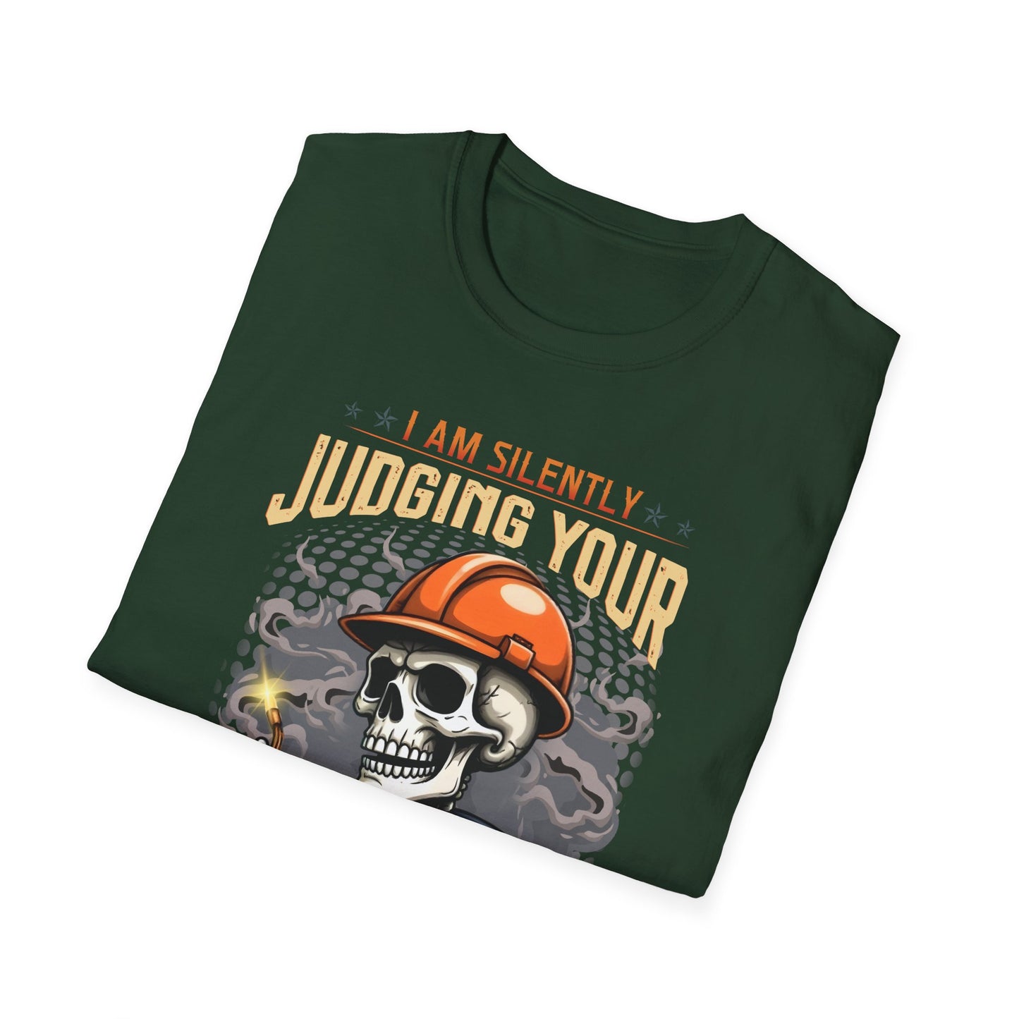 I'm Silently Judging Your Wiring Funny T-Shirt