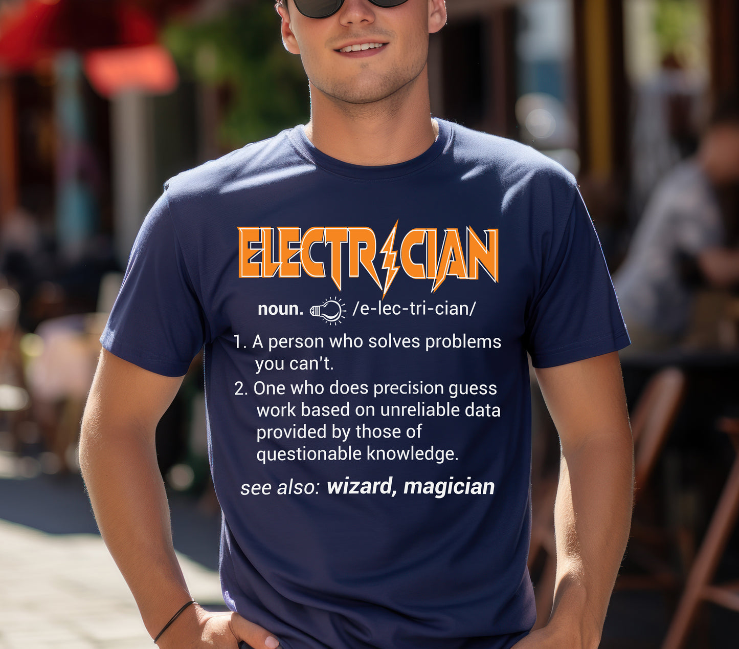 Electrician Definition Funny T-Shirt