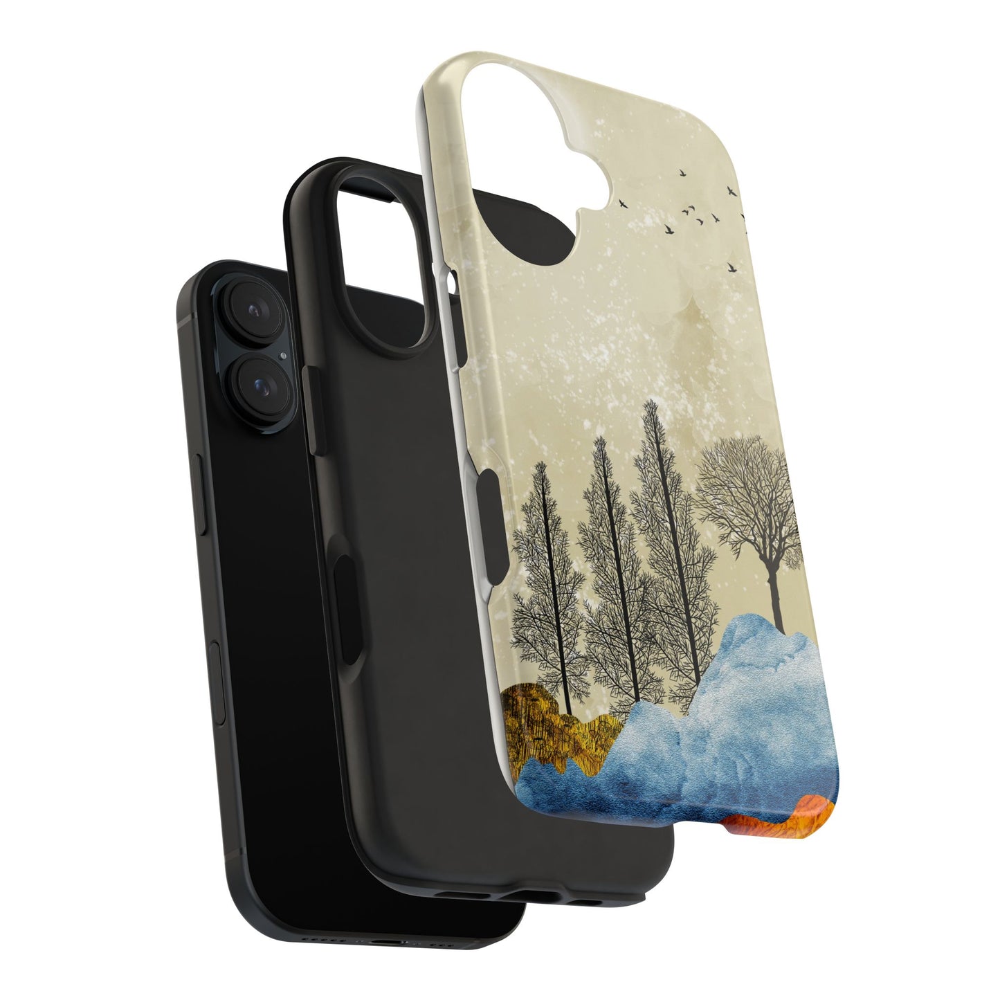Nature-Inspired Tough Phone Case - Perfect for Adventure Lovers