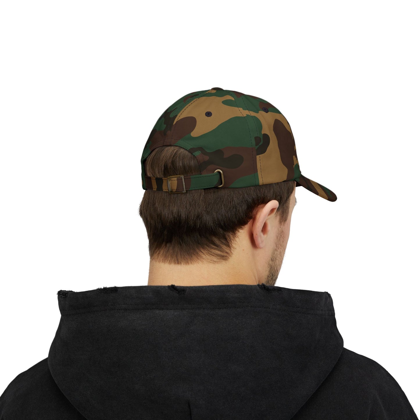 Camouflage Electrician Dad Cap, Gift for Electricians, Casual Hat for Dads, Unique Father's Day Gift, Outdoor Cap