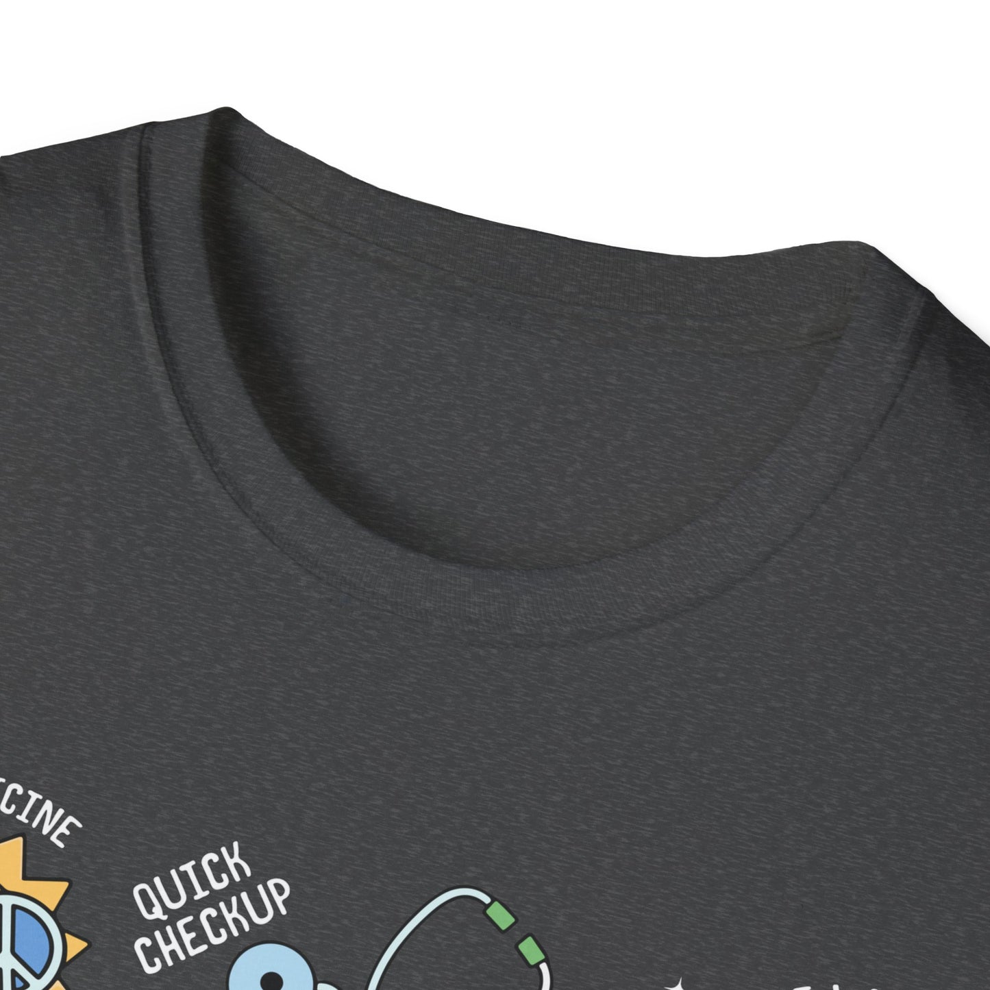 School Nurse Unisex Softstyle T-Shirt - Fun & Colorful Design for Education Professionals