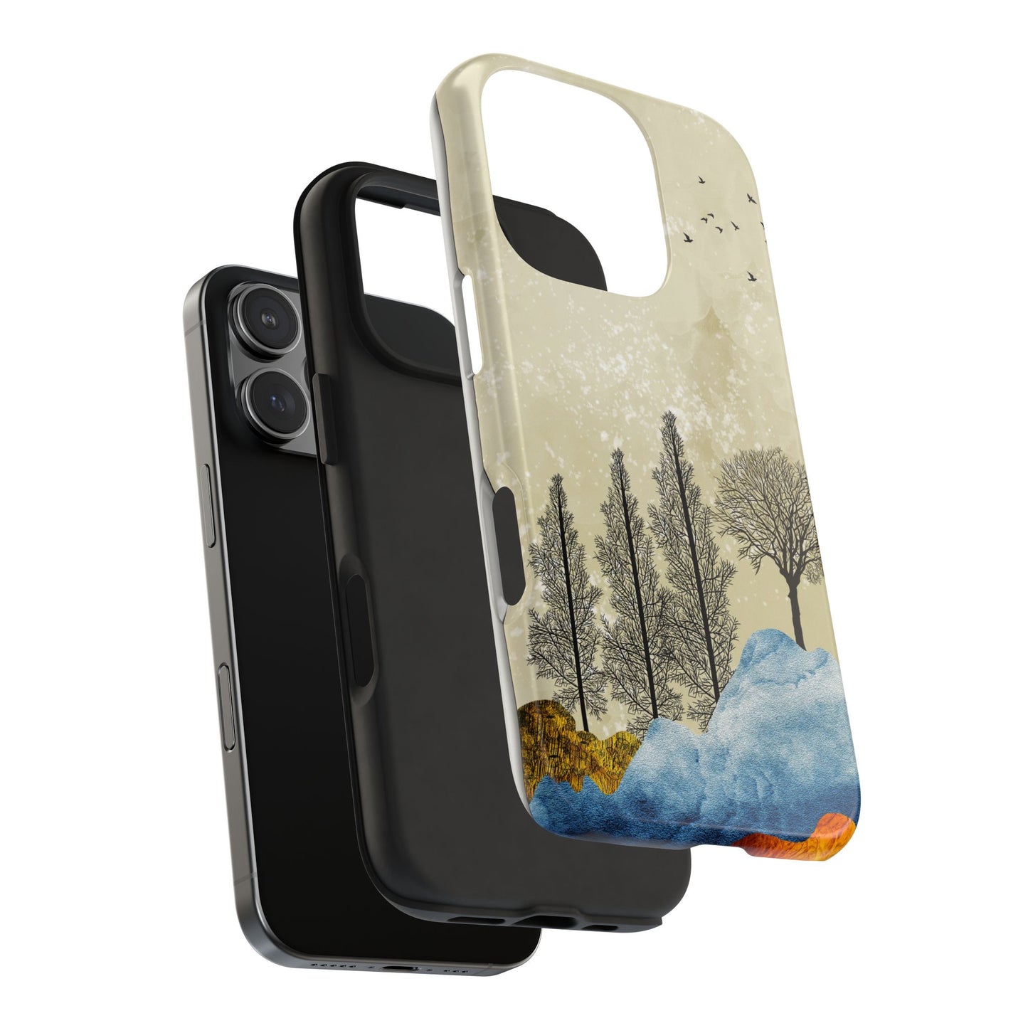 Nature-Inspired Tough Phone Case - Perfect for Adventure Lovers