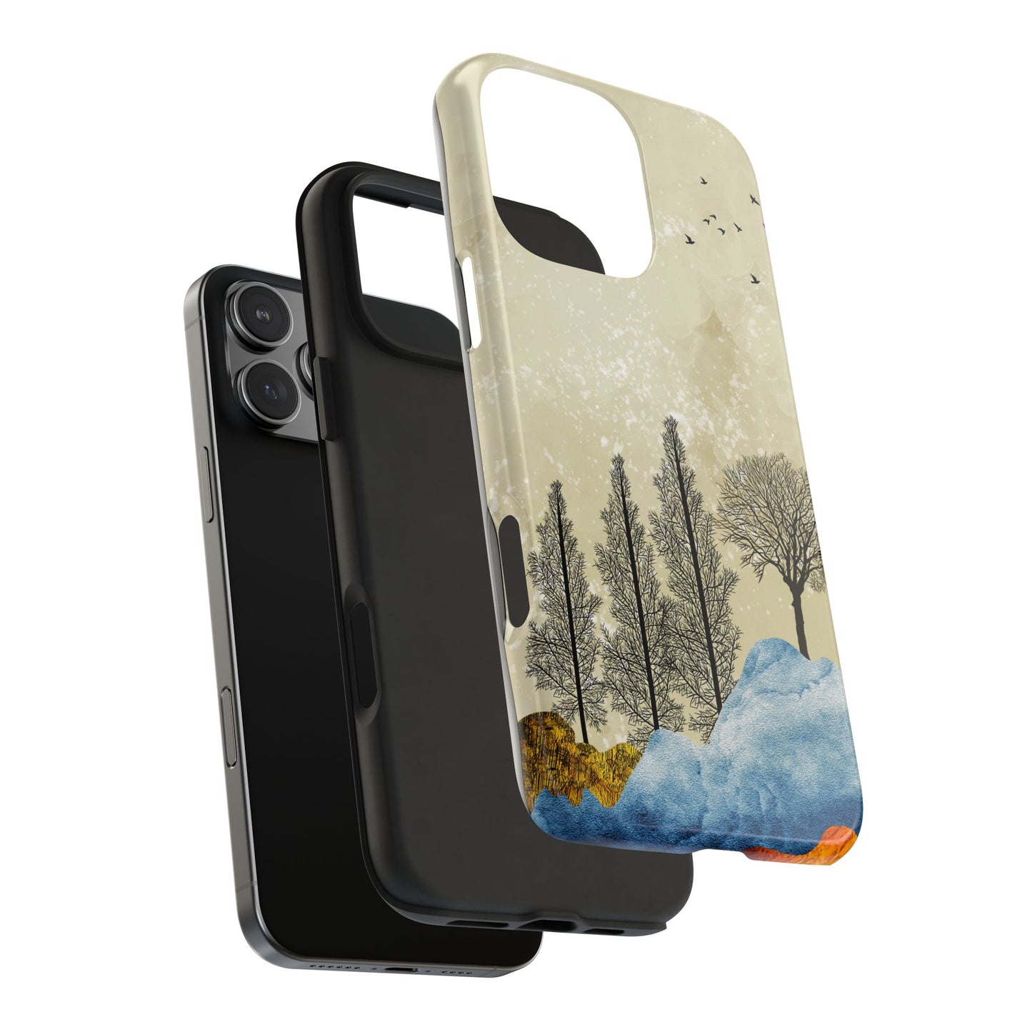 Nature-Inspired Tough Phone Case - Perfect for Adventure Lovers