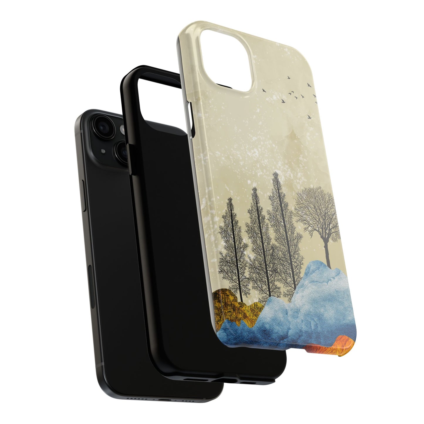 Nature-Inspired Tough Phone Case - Perfect for Adventure Lovers