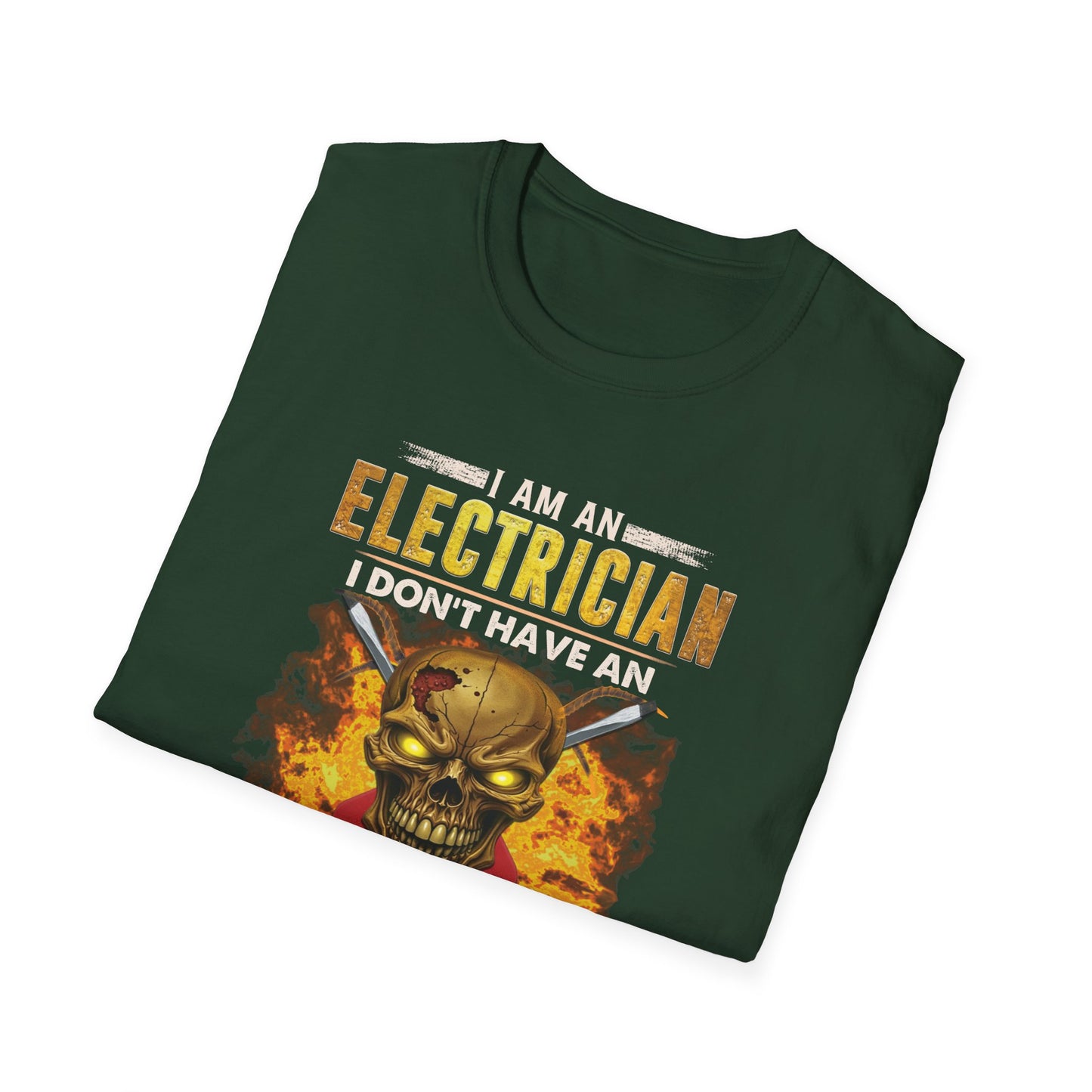 I'm an Electrician – I Don't Have an Inside Voice Funny T-Shirt
