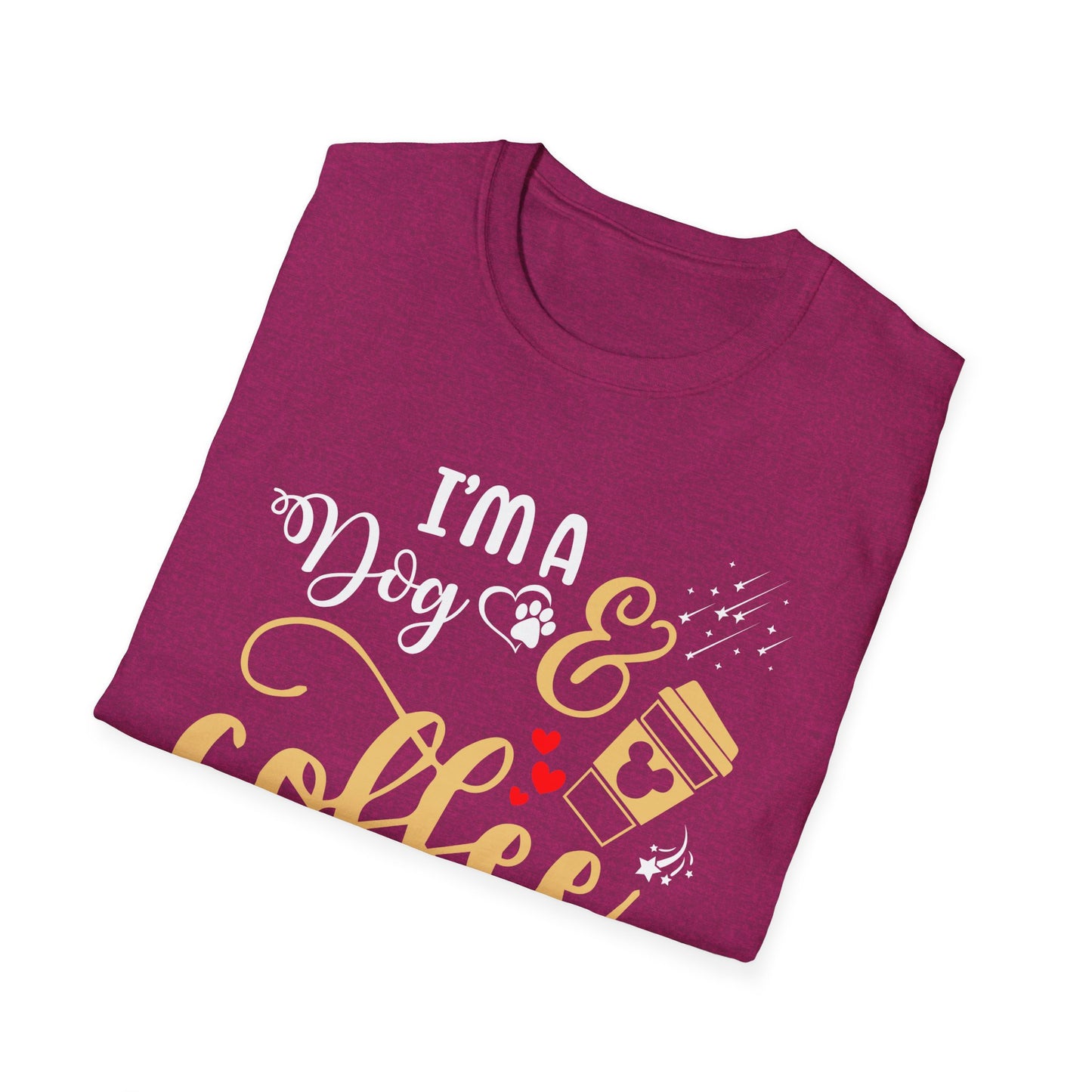 I'm a Dog and Coffee Kind of Girl T-Shirt