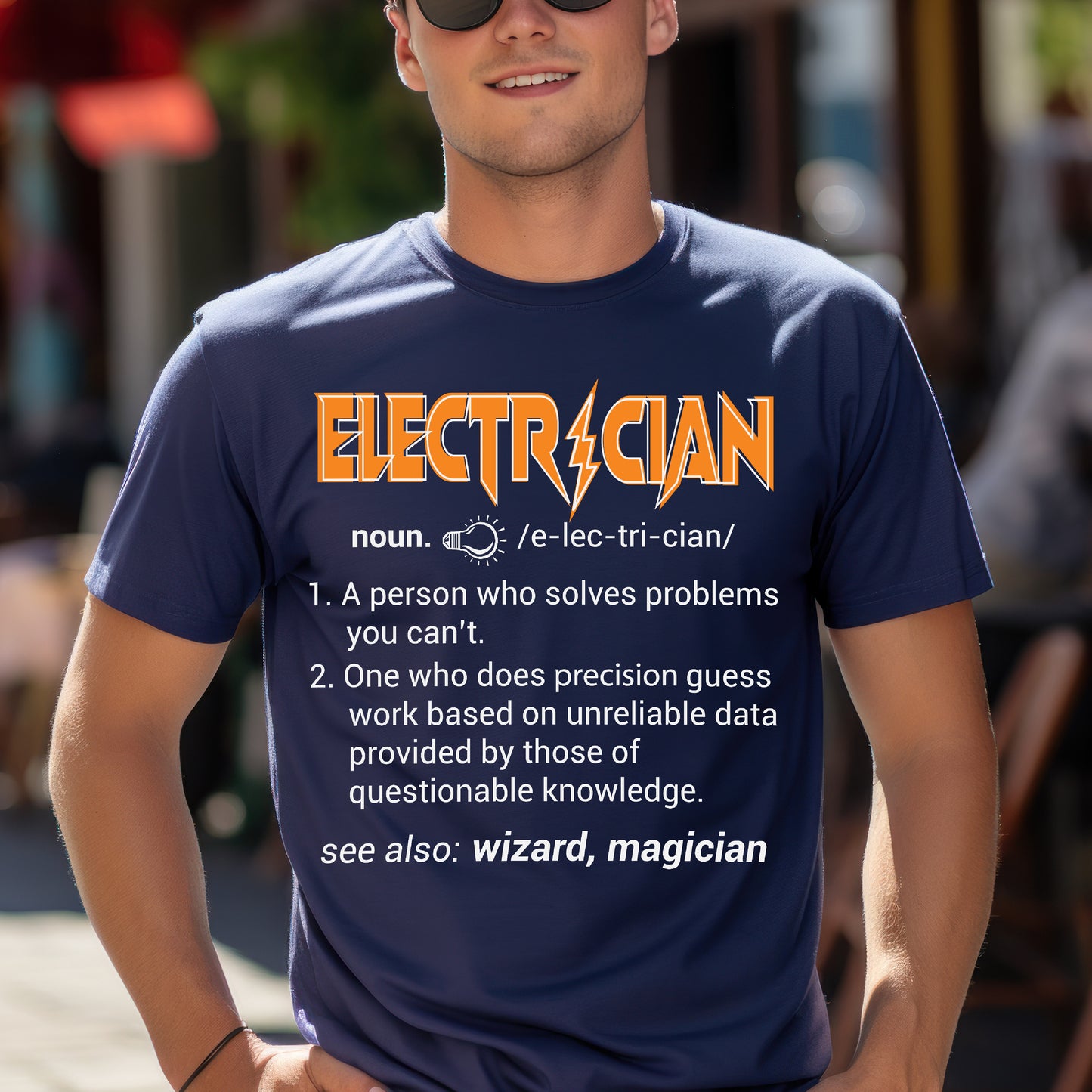 Electrician Definition Funny T-Shirt
