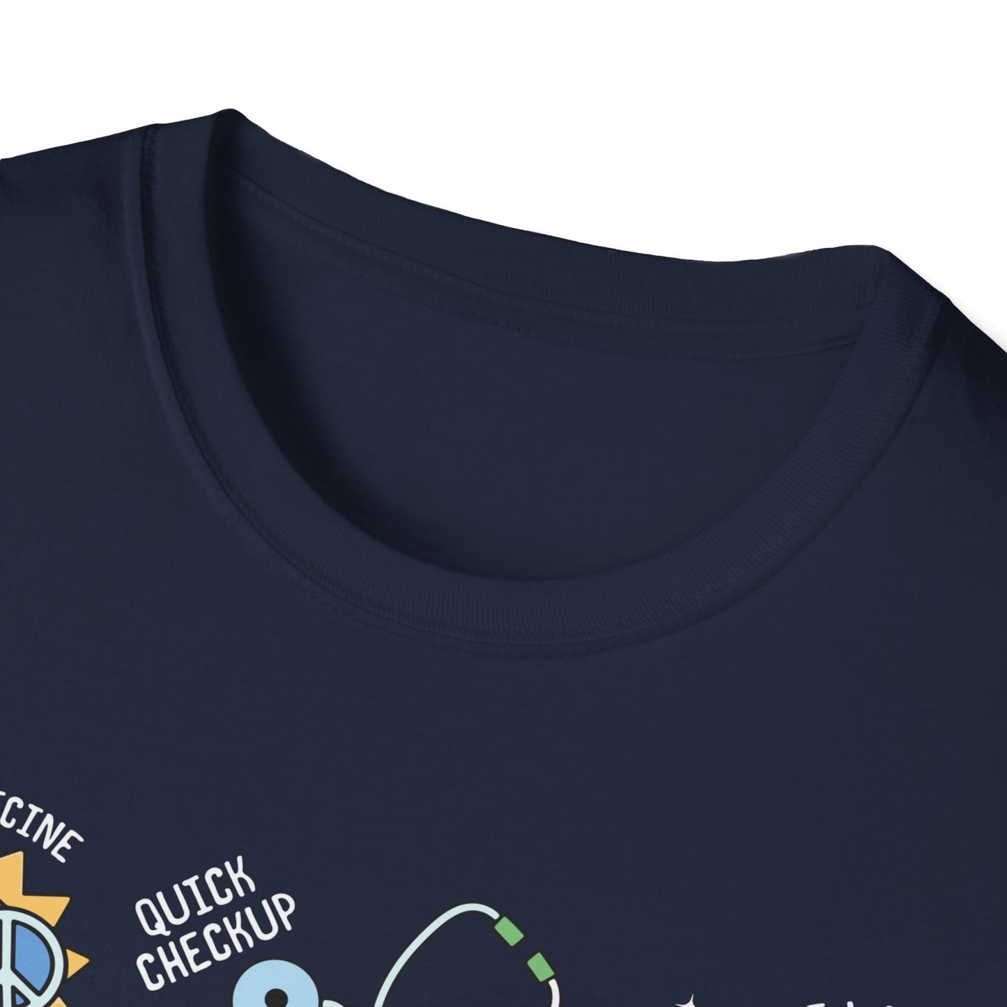 School Nurse Unisex Softstyle T-Shirt - Fun & Colorful Design for Education Professionals