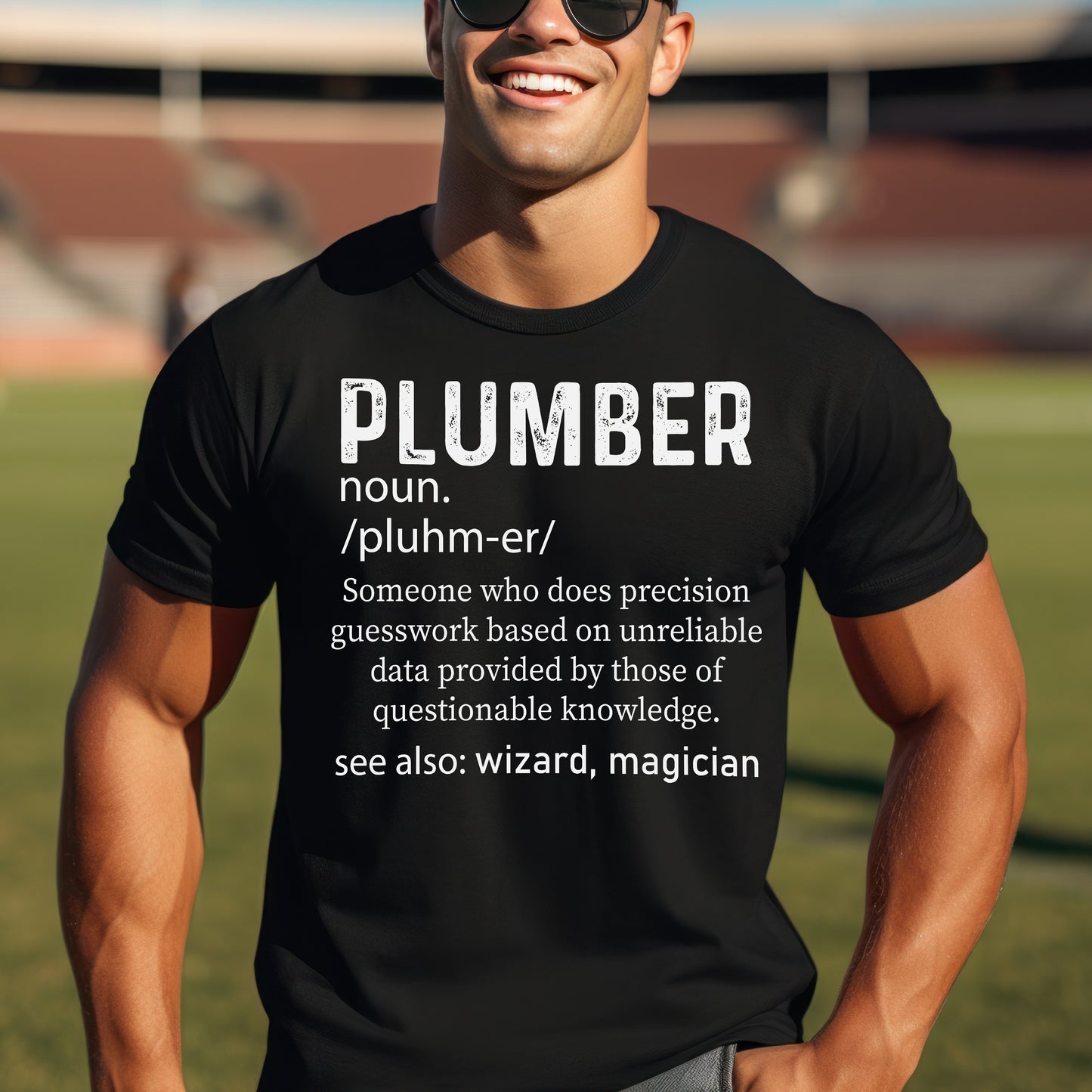 Funny Plumber T-Shirt | Unisex Softstyle Tee for Plumbing Enthusiasts