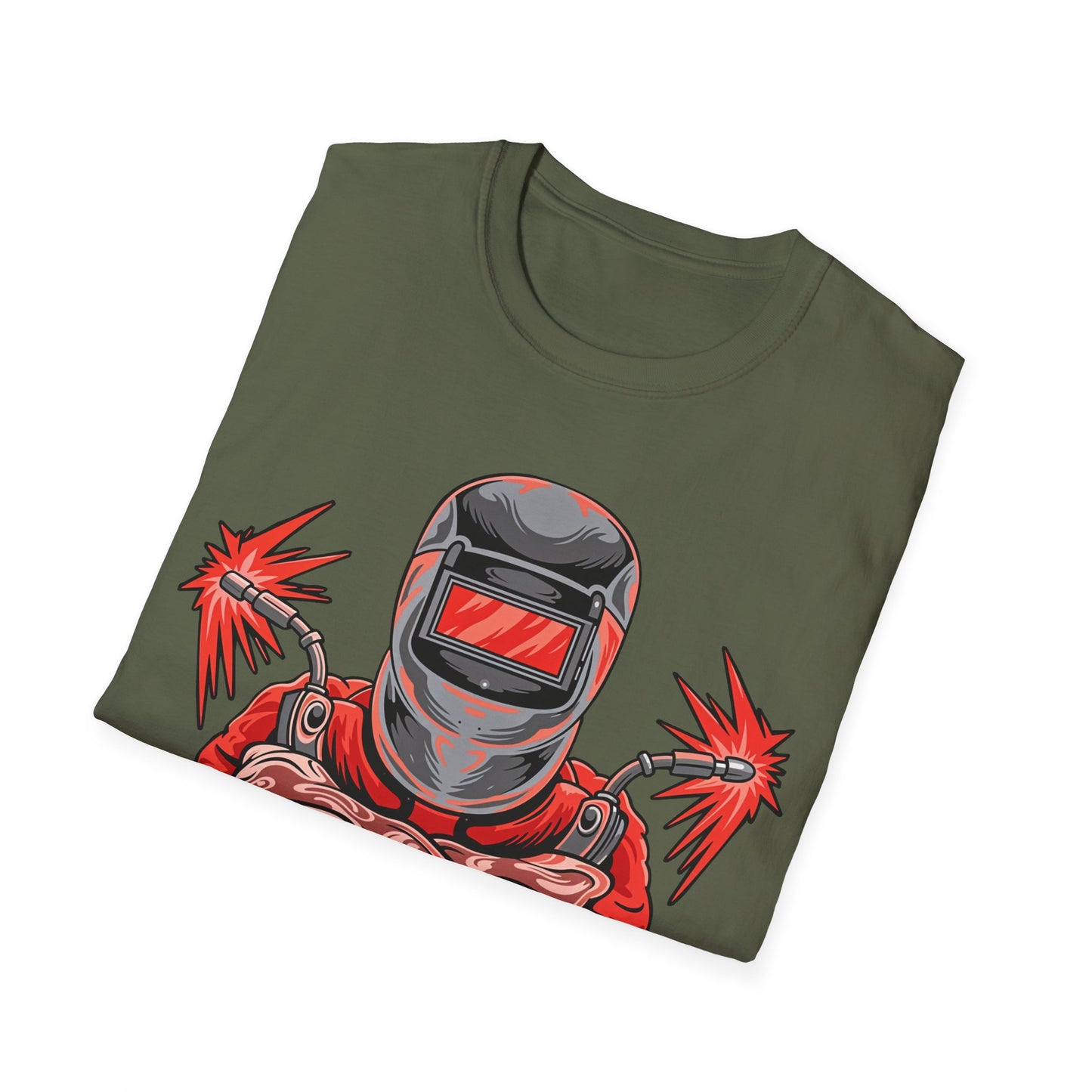 Welders Unite Graphic T-Shirt | Unisex Softstyle Tee for Welding Enthusiasts
