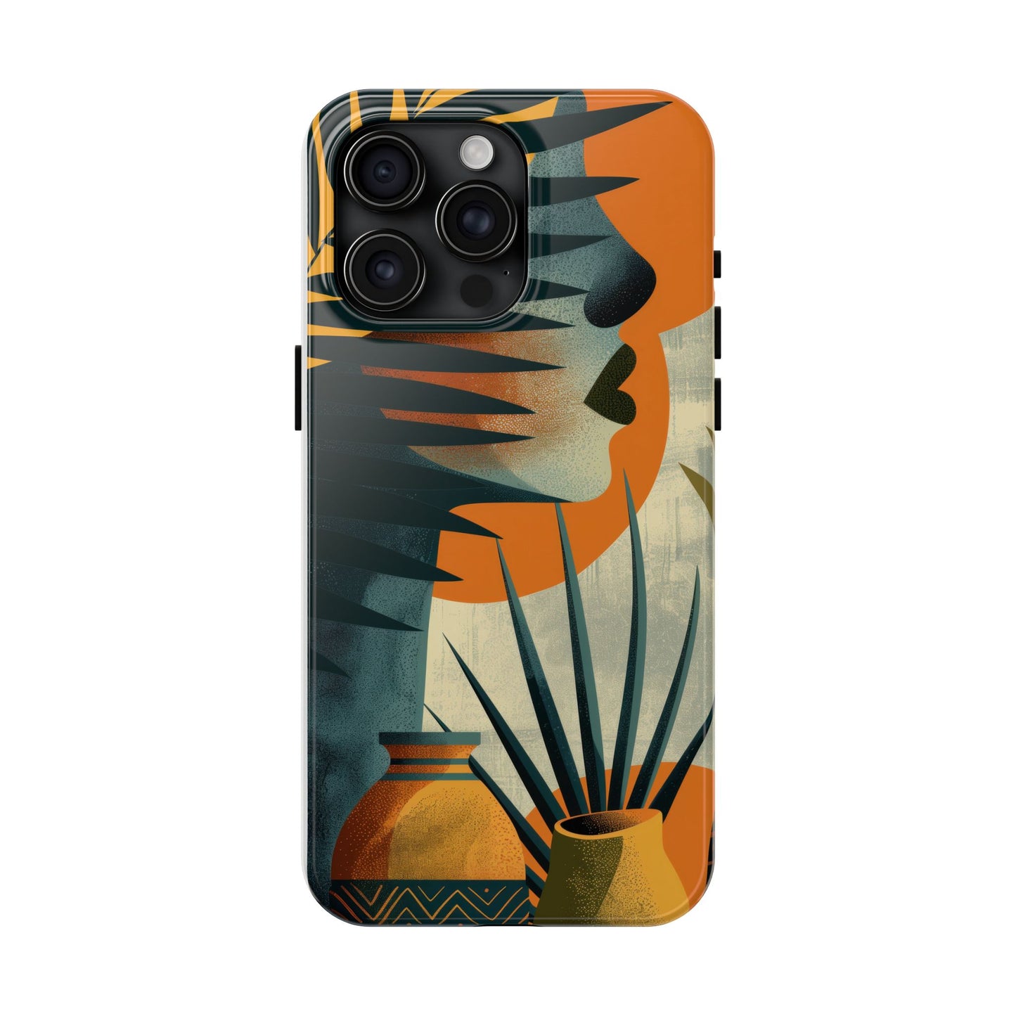 Stylish Tough Phone Cases with Abstract Design, Unique Phone Accessories, Gift for Art Lovers, Customizable Phone Covers, Modern Aesthetic