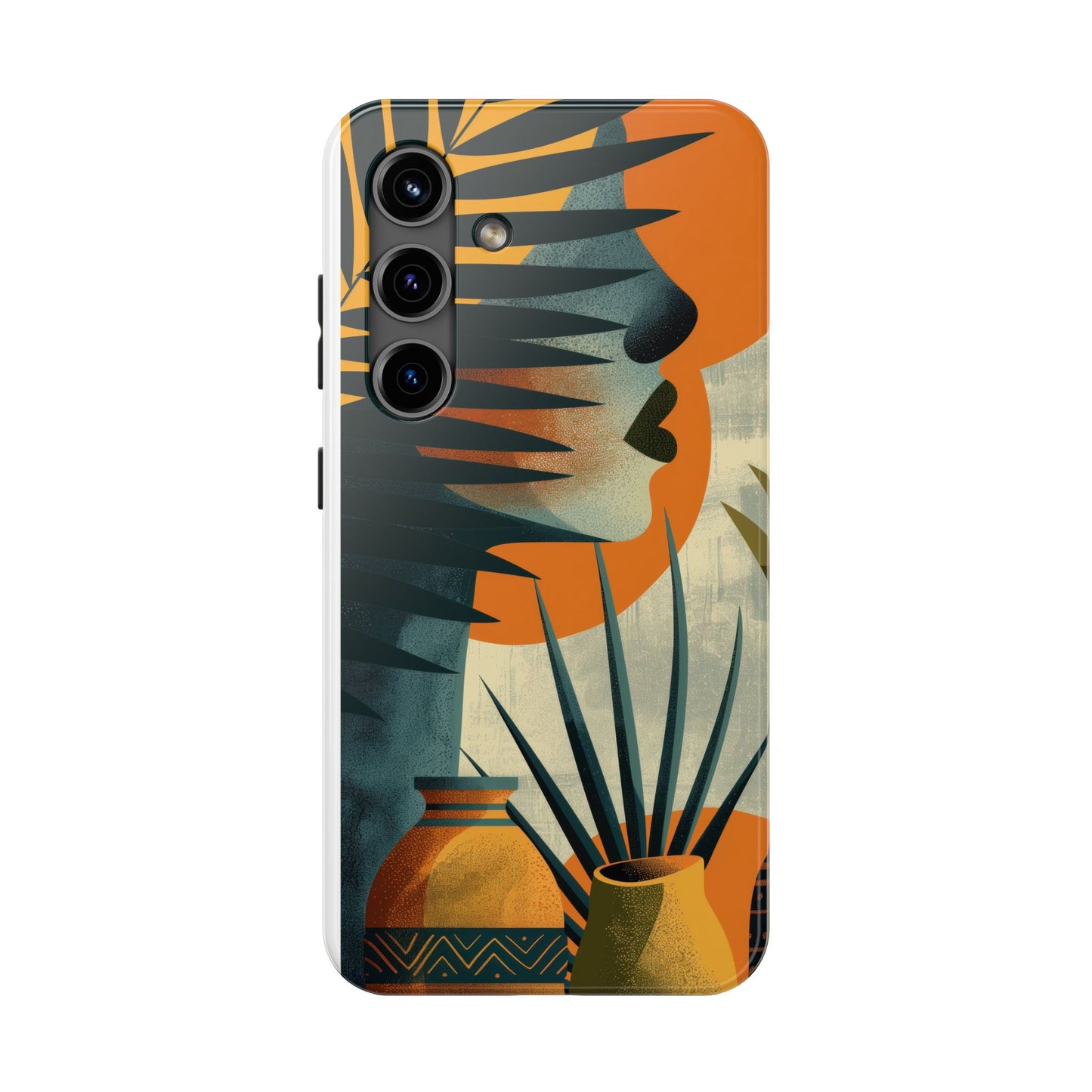 Stylish Tough Phone Cases with Abstract Design, Unique Phone Accessories, Gift for Art Lovers, Customizable Phone Covers, Modern Aesthetic